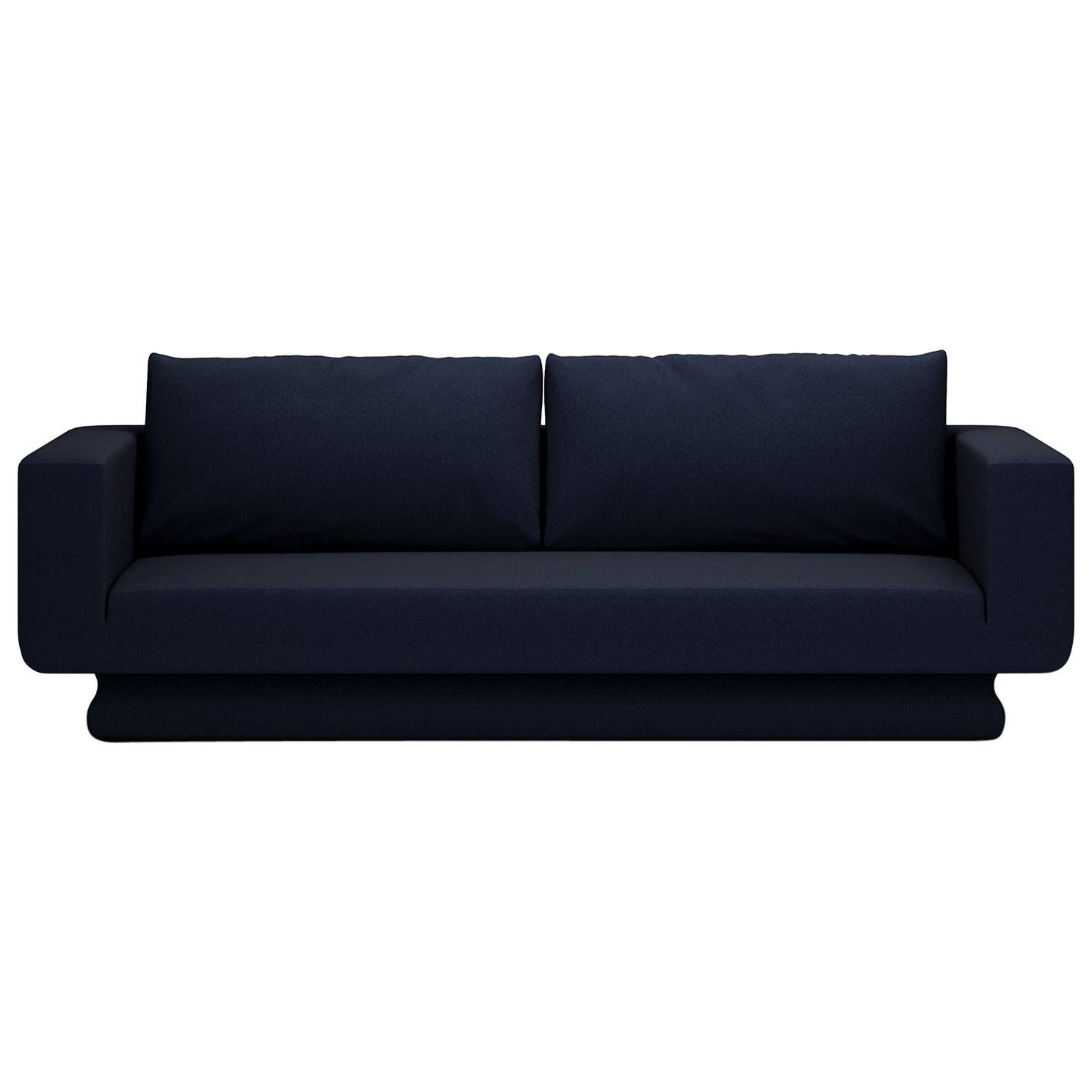 Bay Sofa Dark Blue by Frank Chou For Sale