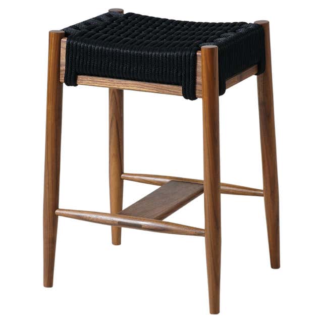 Contemporary Hand-Built Rope Stool For Sale at 1stDibs