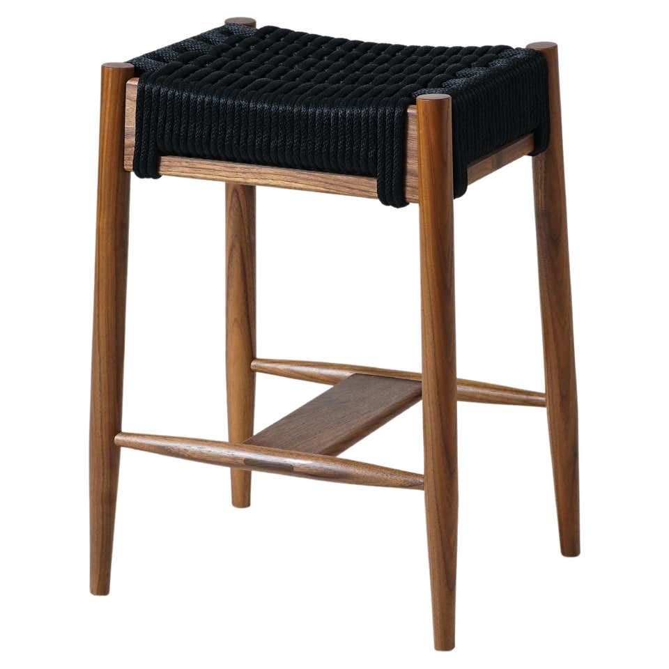 Contemporary Hand-Built Rope Stool For Sale at 1stDibs