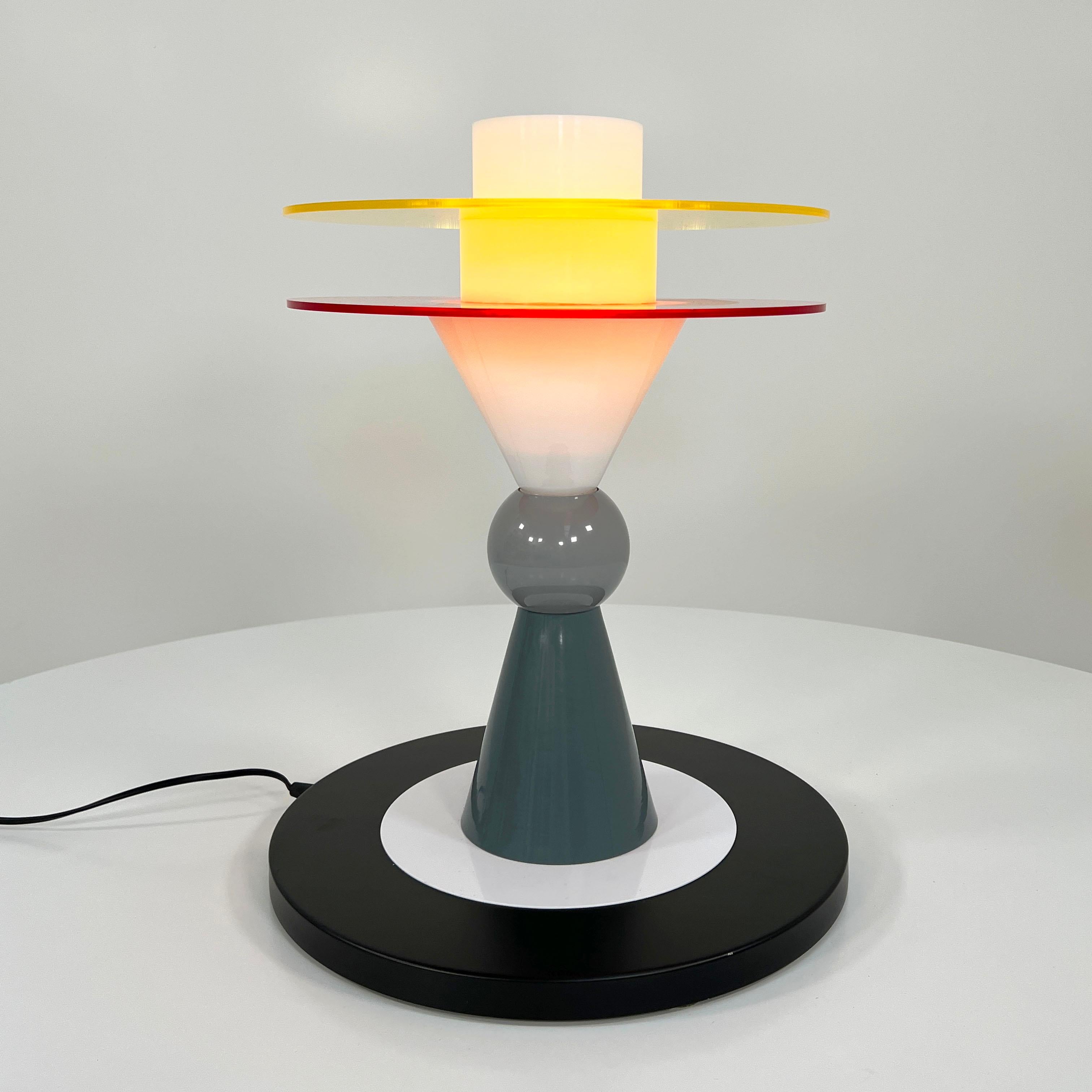 Late 20th Century Bay Table Lamp by Ettore Sottsass for Memphis Milano, 1980s