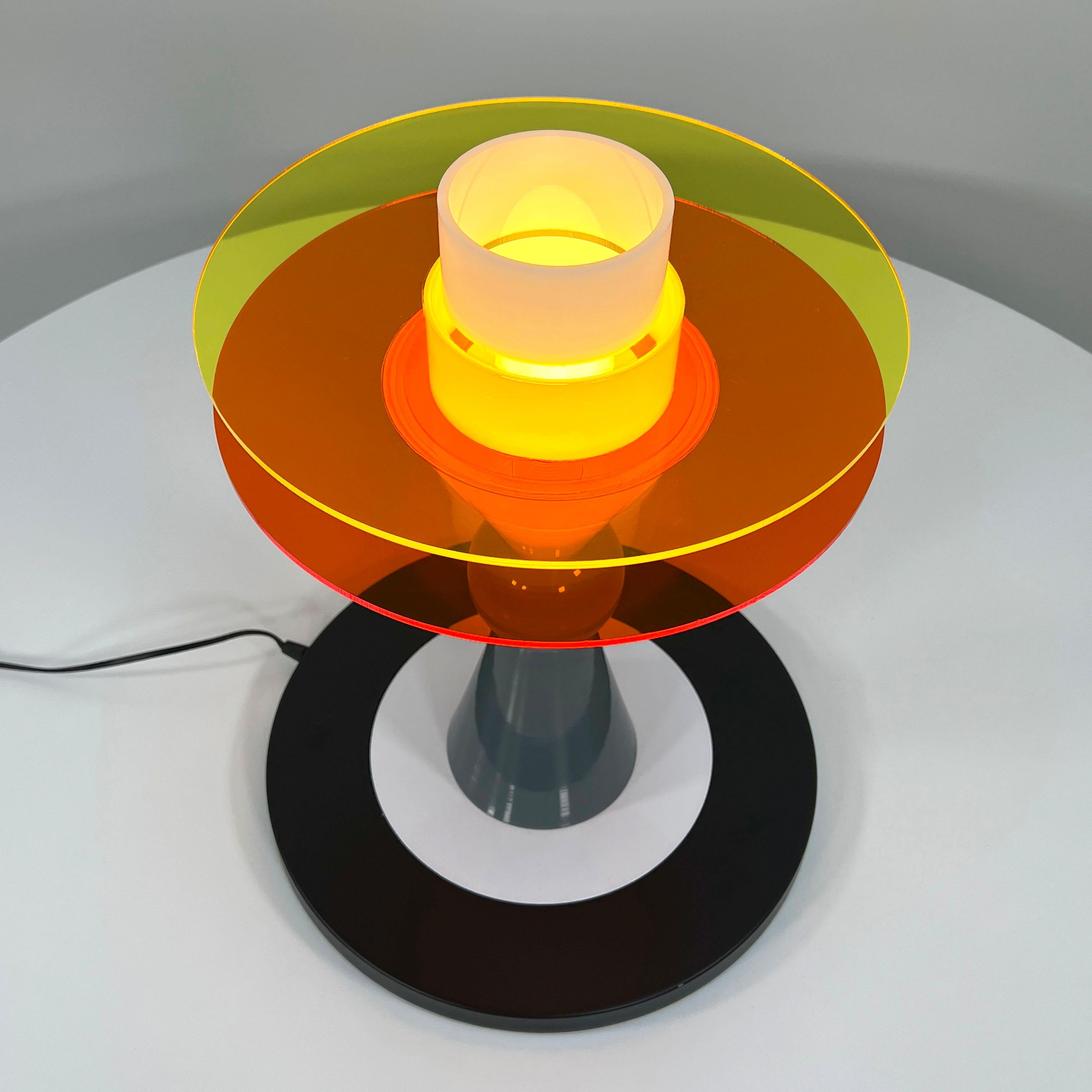 Bay Table Lamp by Ettore Sottsass for Memphis Milano, 1980s 2