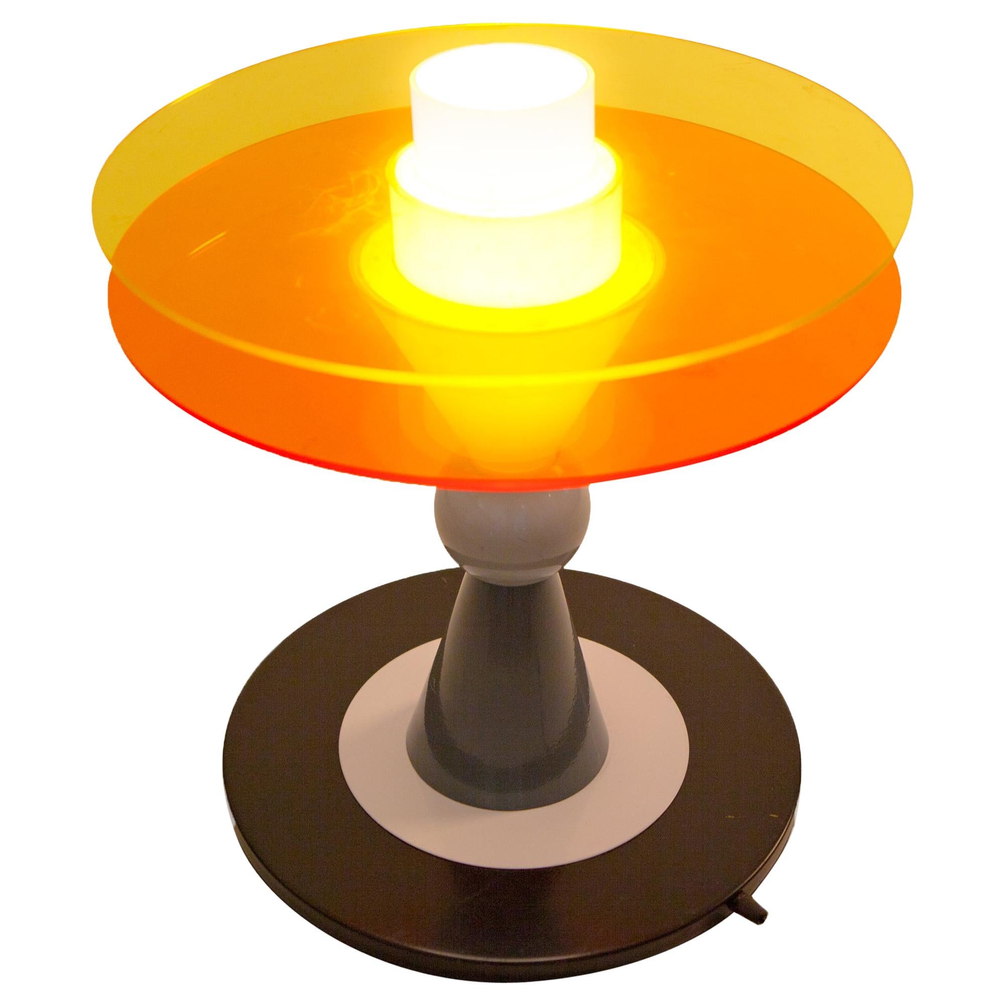 Bay Table Lamp USA, 110 Volts, by Ettore Sottsass for Memphis Milano Collection