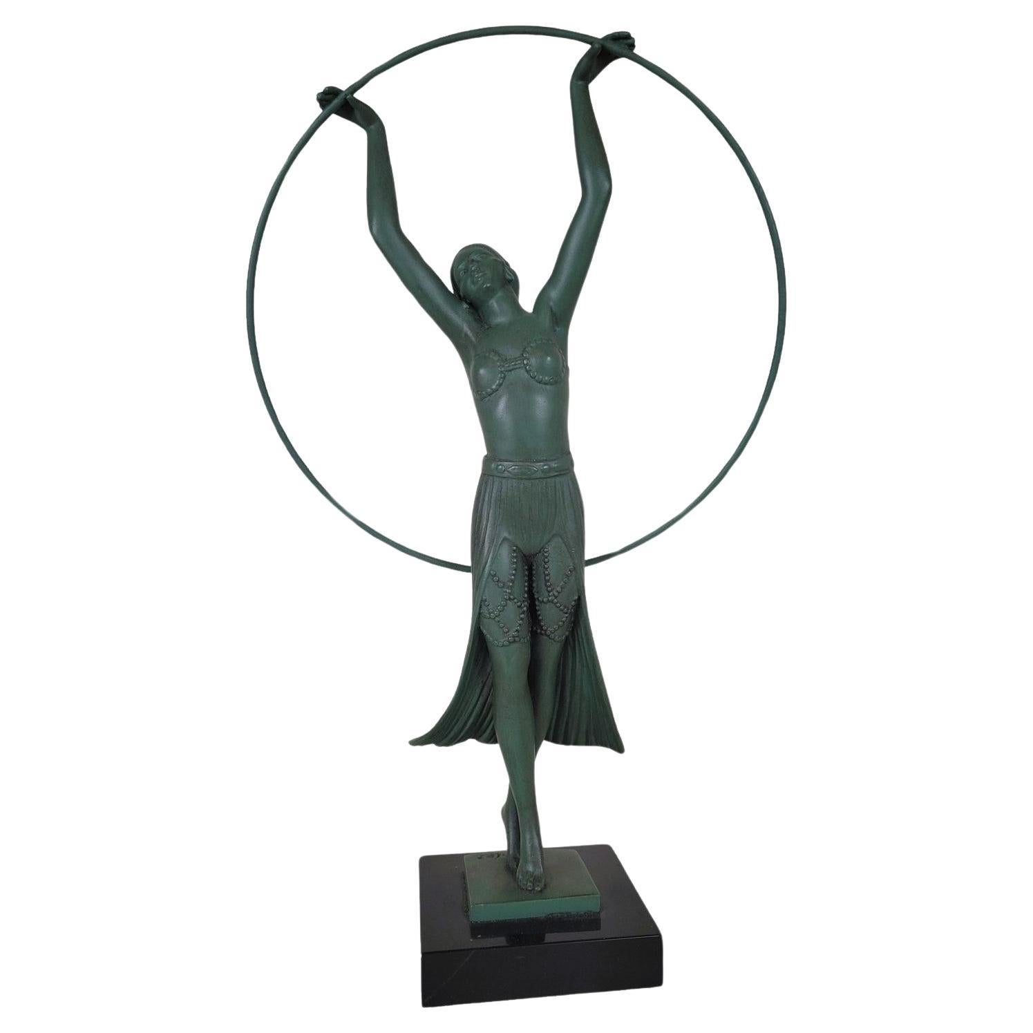 Bayadère, Charles And Max Le Verrier, Sculpture, Art Deco, 20th Century For Sale