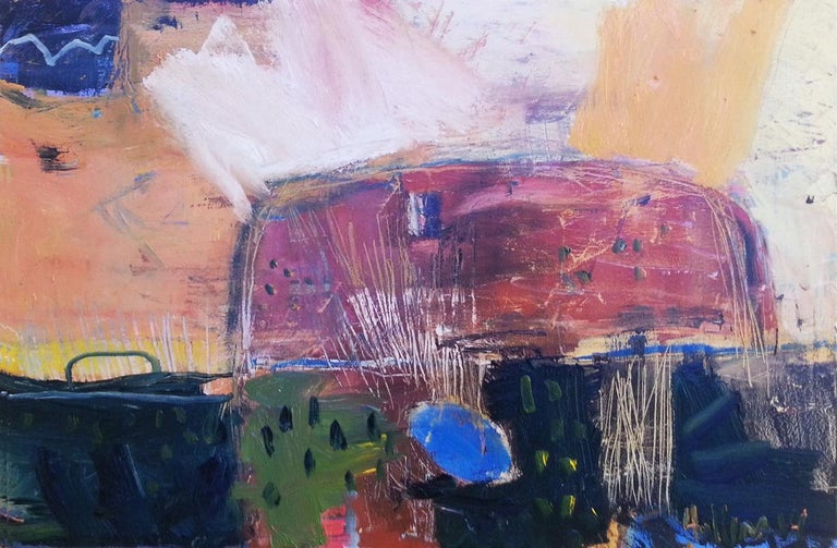 Bayard Hollins Adobe Landscpae For Sale at 1stDibs