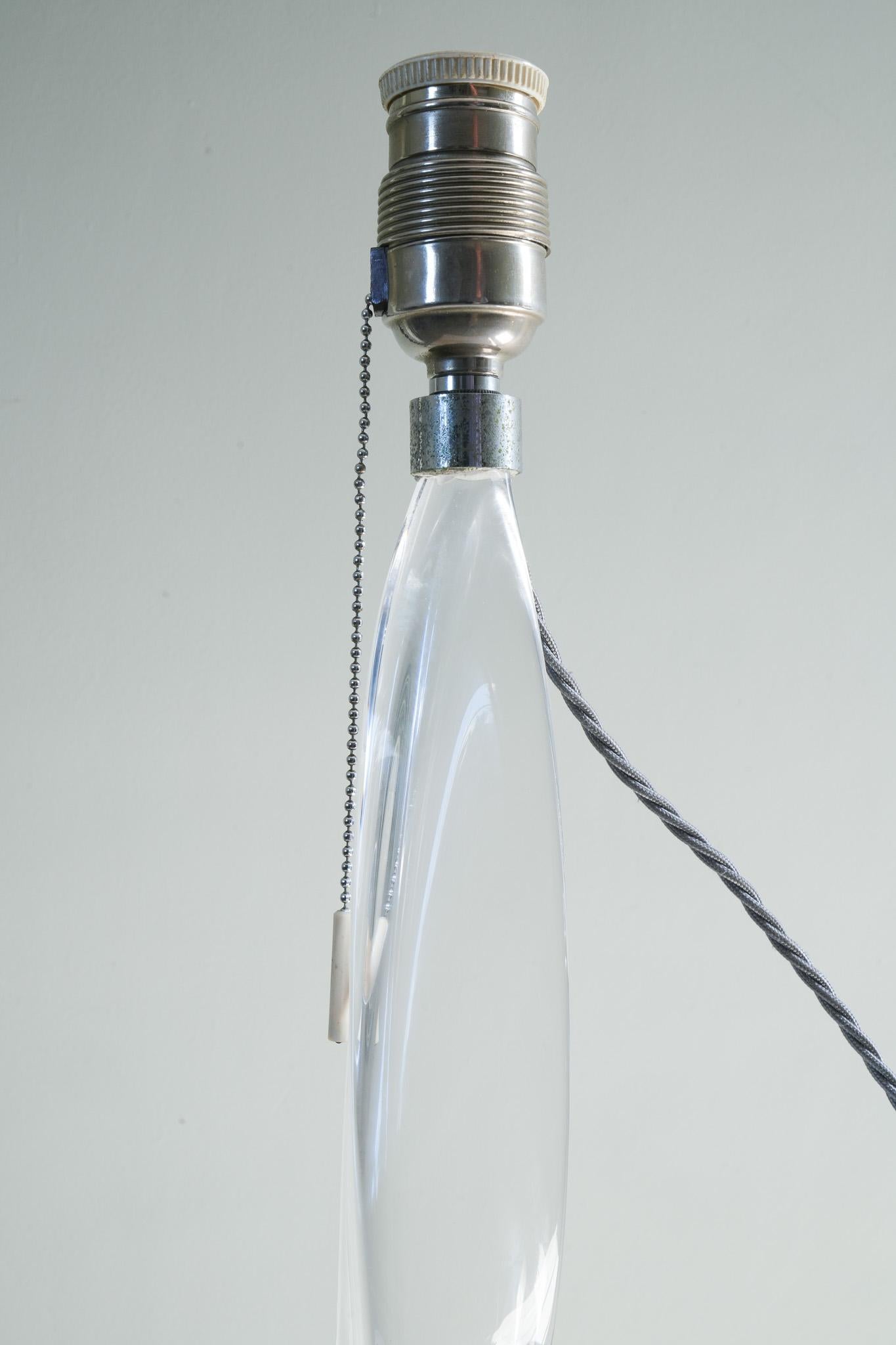 Cristal Lampe de table cristal Bayer en vente
