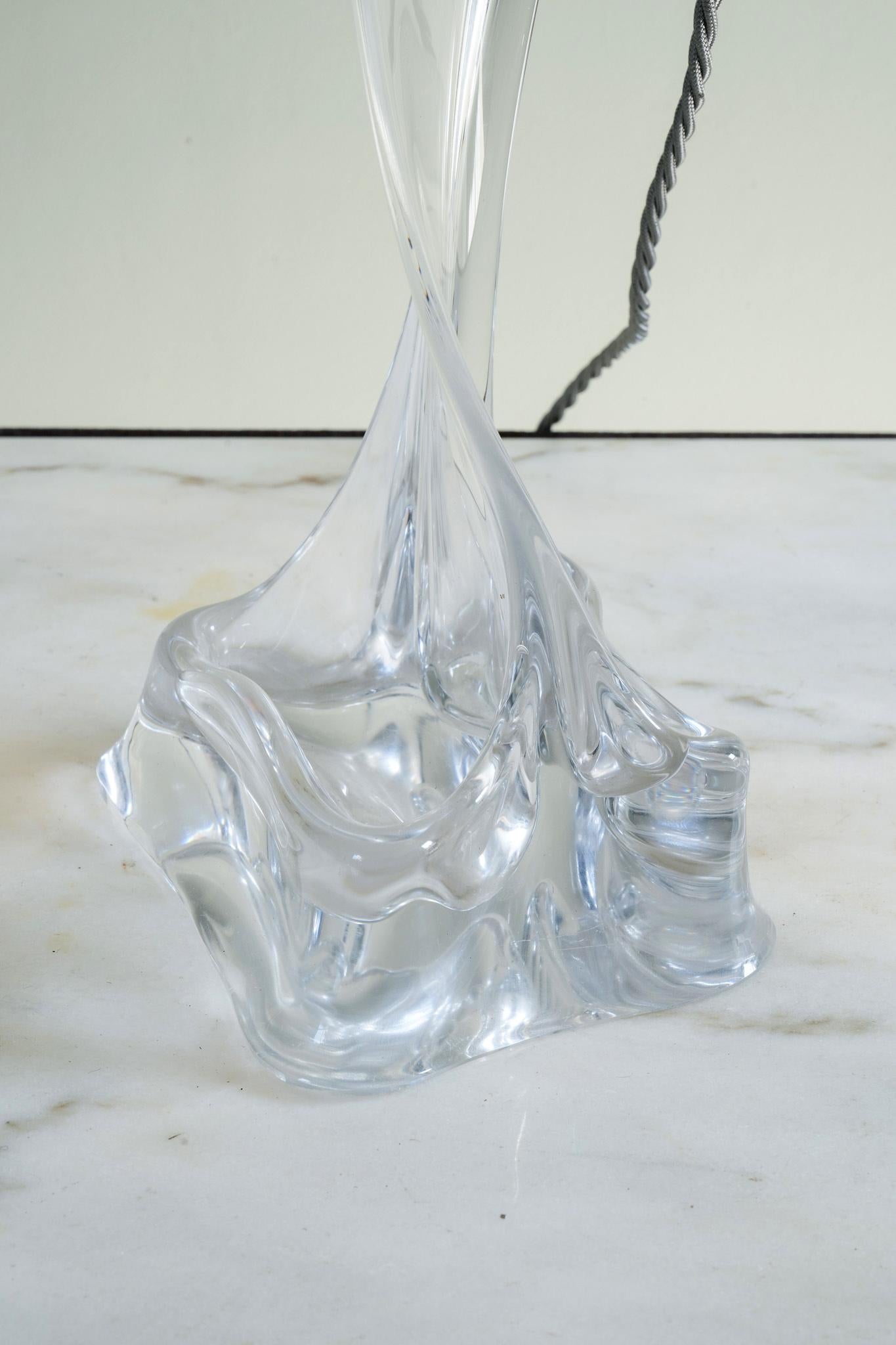Lampe de table cristal Bayer en vente 3