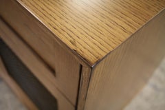 Bayport Cabinet - Oak and Mesh Sideboard