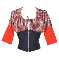 Bazaar de Christian Lacroix 's vichy top 