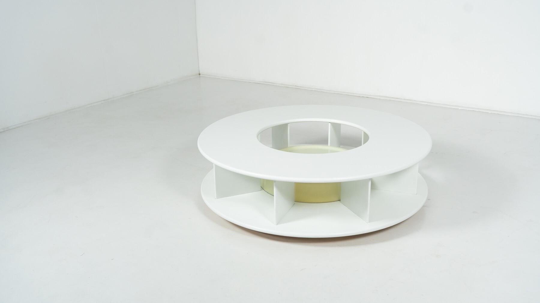 Mesa de centro redonda 