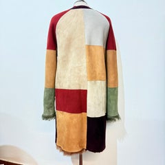 Bazar Deluxe Mutton Reversible Patchwork Coat IT 42