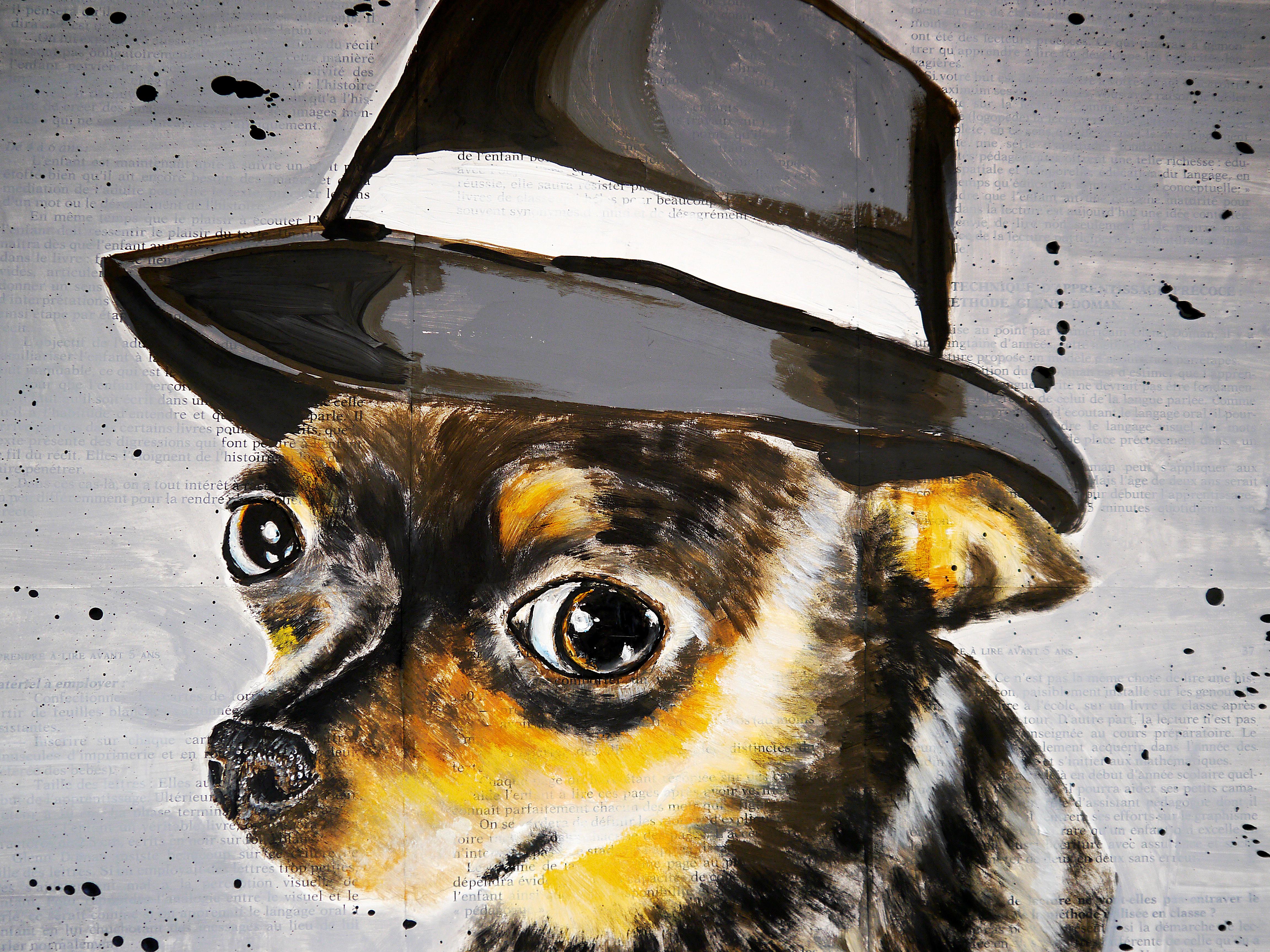 French school Chihuahua Al Capone Chut Les Barbizons! 1