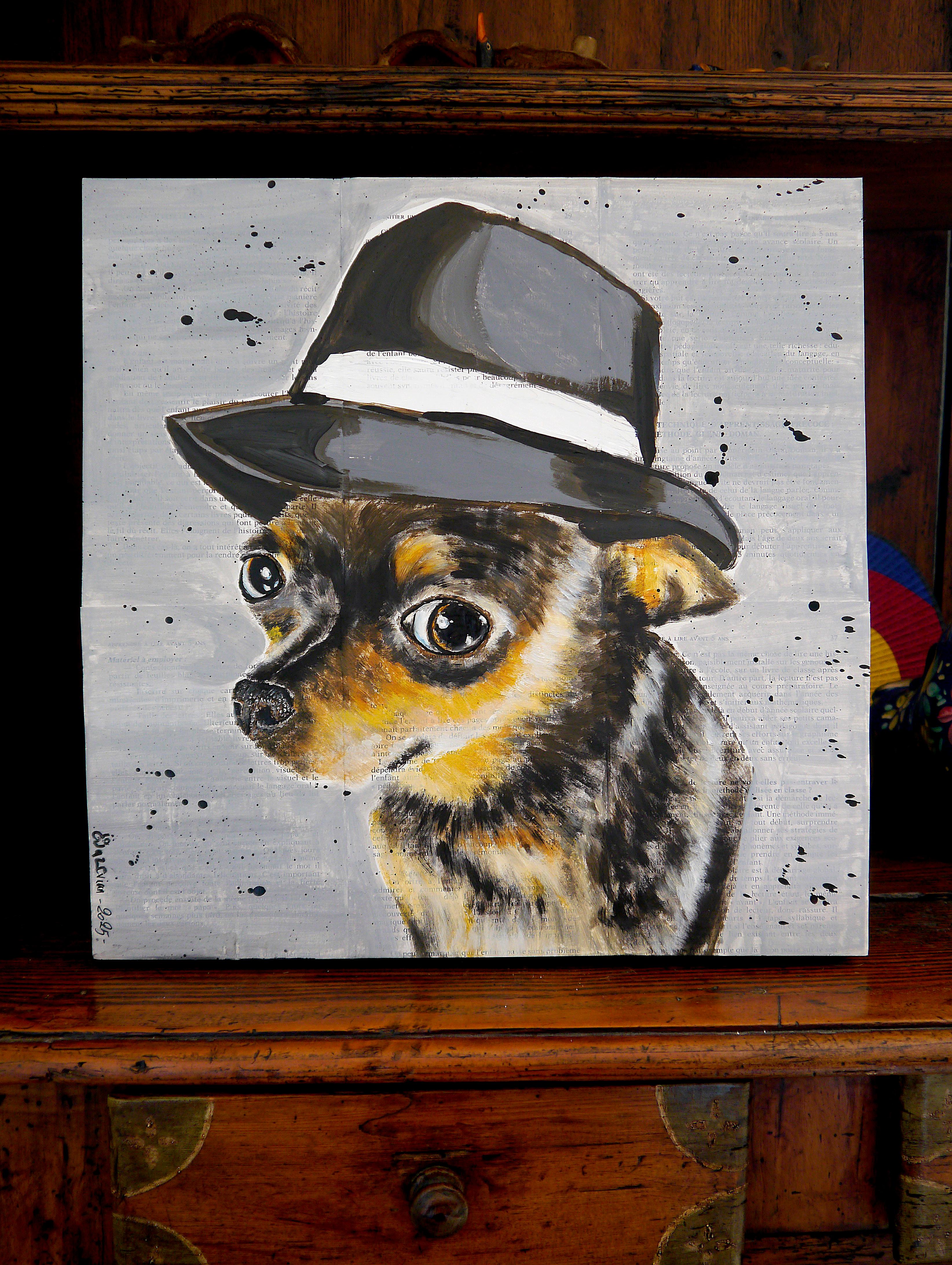 French school Chihuahua Al Capone Chut Les Barbizons! 2