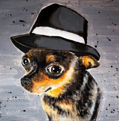 French school Chihuahua Al Capone Chut Les Barbizons!