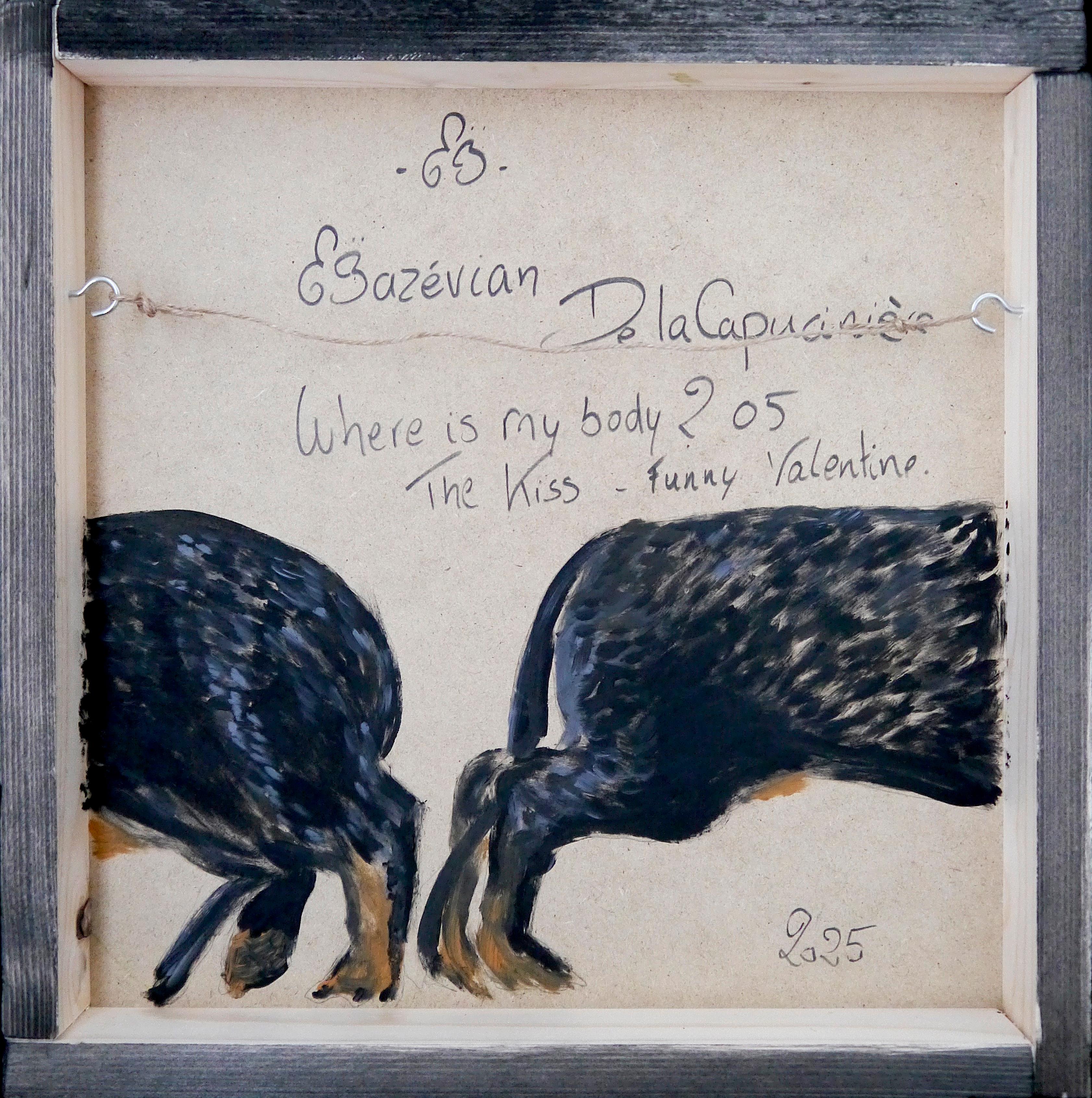 FRENCH SCHOOL Funny Valentine Dachshund Where is my body?05 Chut les Barbizons! 3