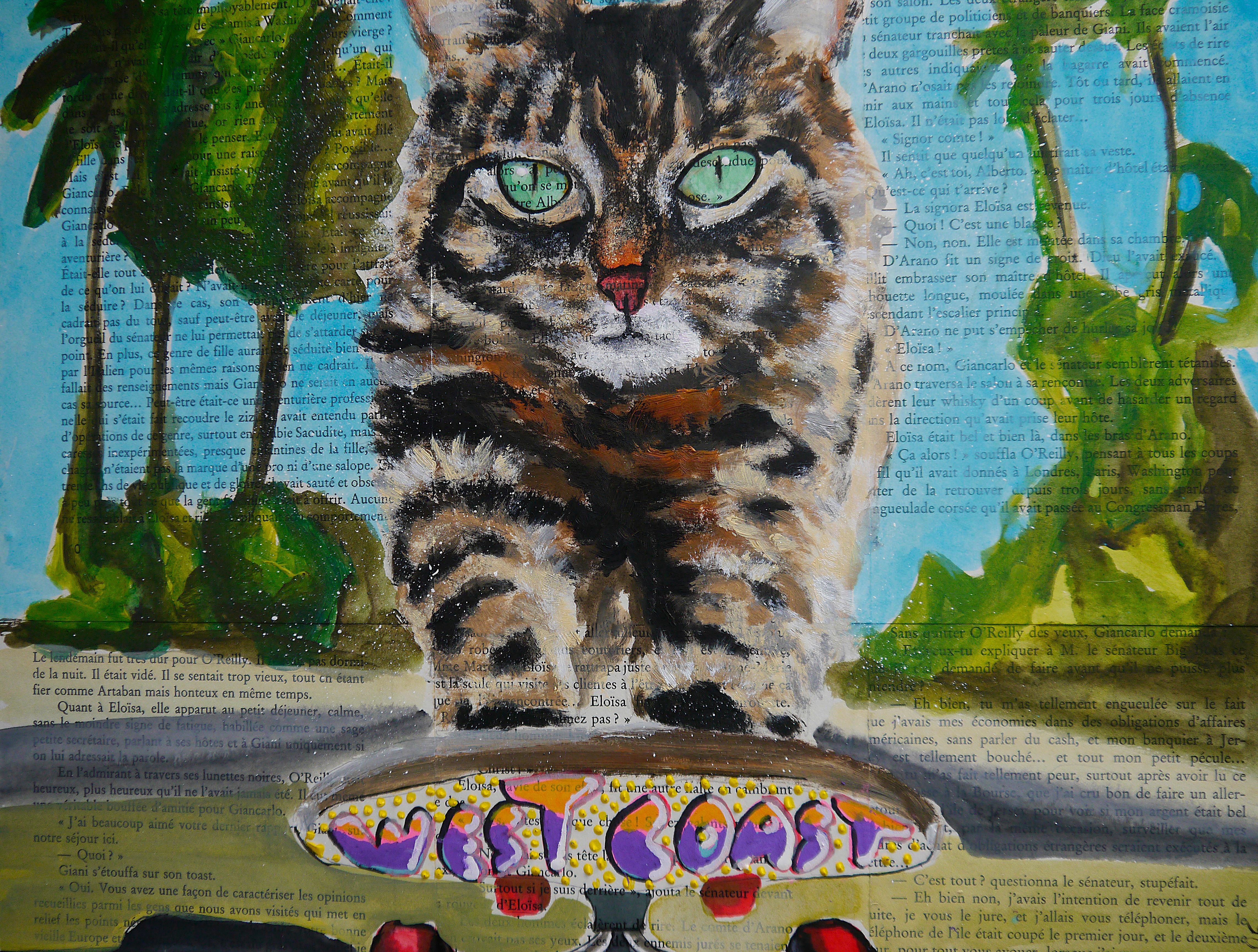 FRANZÖSISCHE SCHULE Venice Beach Chut les Barbizons! im Angebot 1