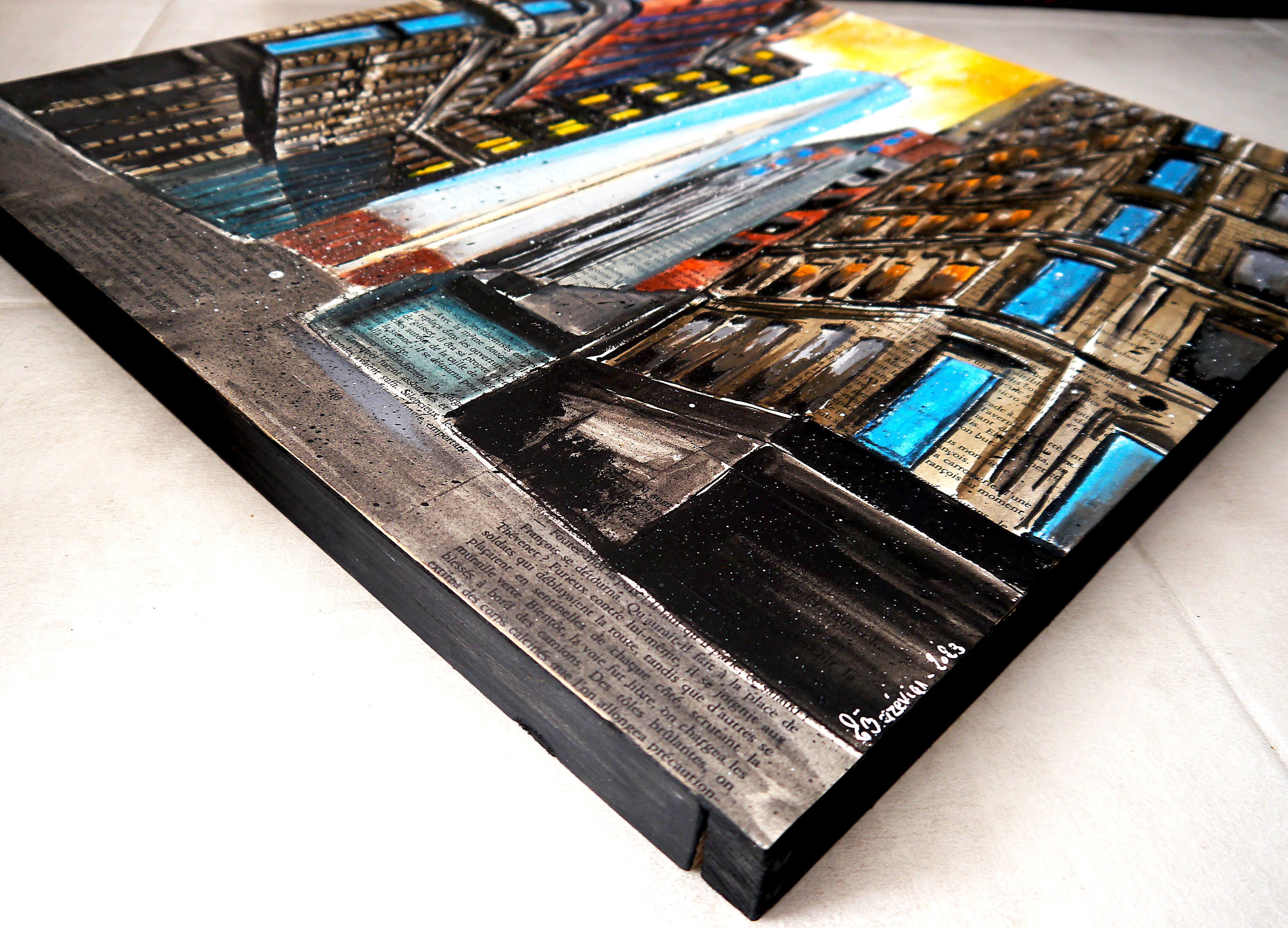 Vista urbana del One World Trade Center de Nueva York


⭐Técnica⭐: óleo, acrílico y tinta sobre páginas de libro antiguo en marco de madera 55x55cm ■■ 21,6x21,6 pulgadas

➡️》R E A D Y -- T O -- H A N G《⬅️

🟢 → Obra original firmada. Certificado de