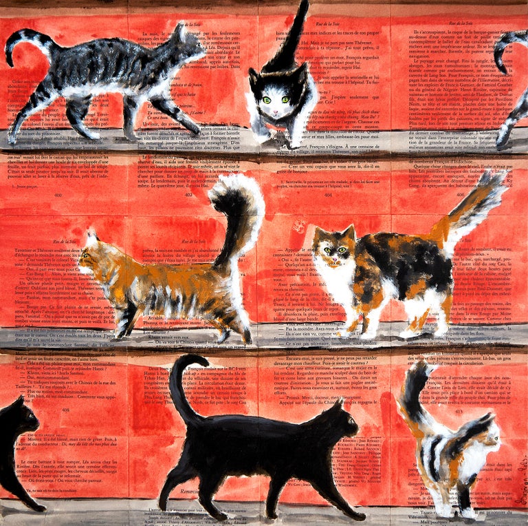 Bazevian DelaCapuciniere Cats Walk Cat For Sale at 1stDibs