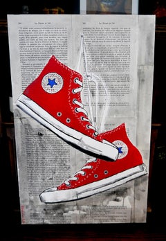 French School - Converse Old School - NYC Oil Painting Post Impressionist