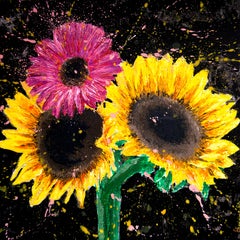 Pittura ad olio della Scuola Francese - Fiori di Starwars - Iconic AUC
