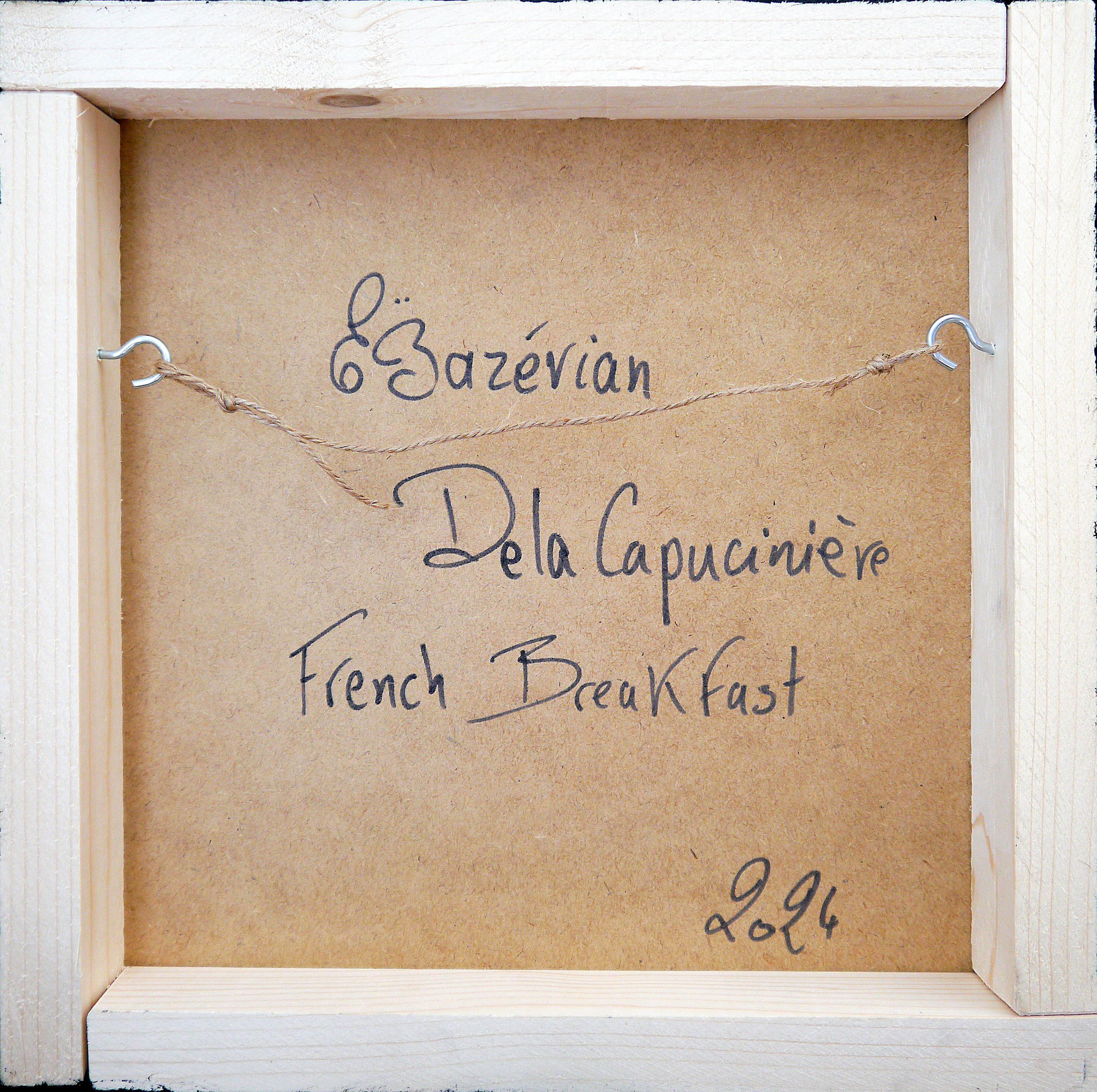 French School - French Breakfast Oil  Still life/ Photorealism / Food / Kitchen 3