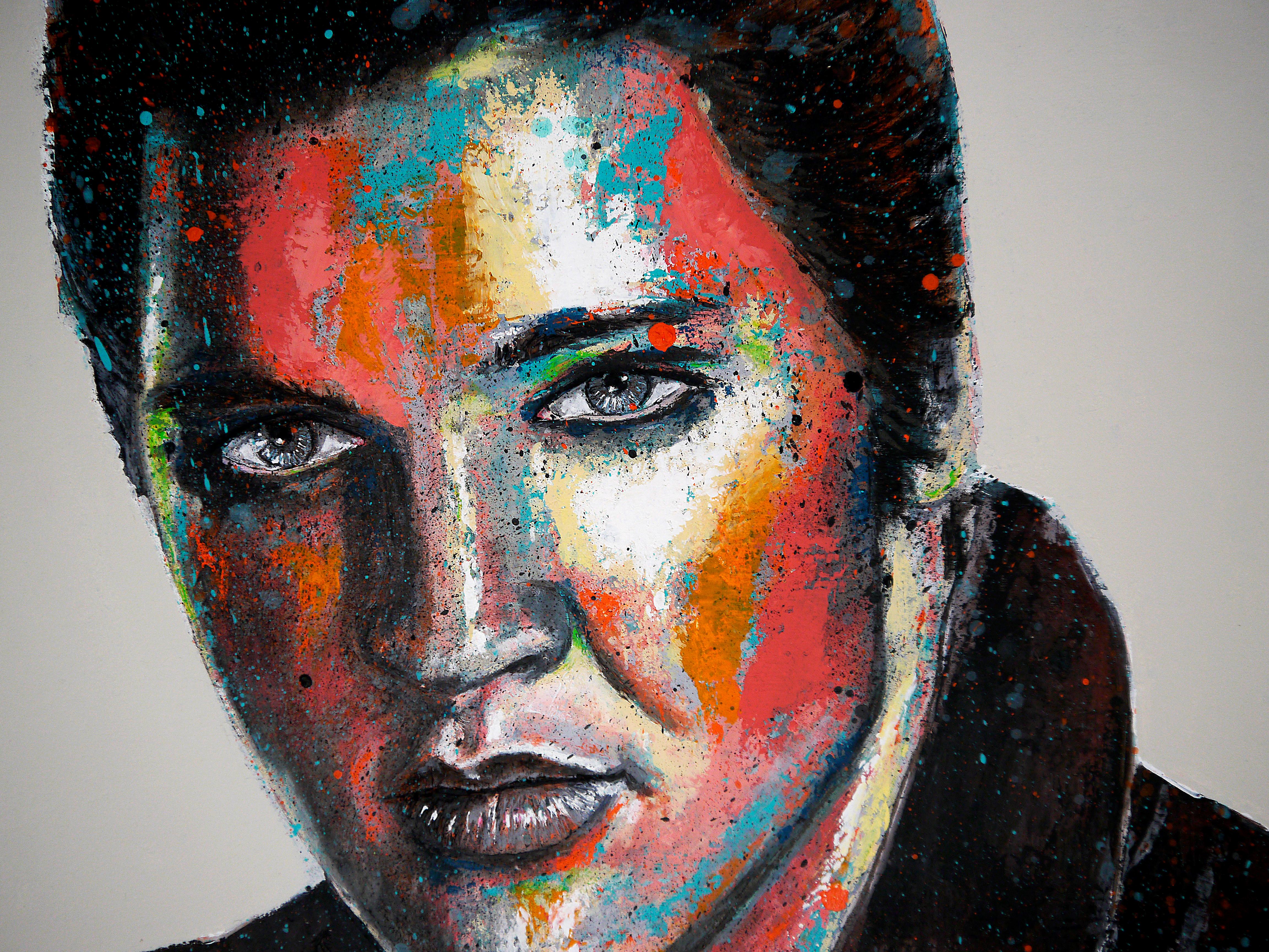 Portrait Elvis Presley

Technique: Acrylics, oil painting, China ink on canvas 73x60cm / 28,7x23,6inch

》》R E A D Y -- T O -- H A N G《《


❶ → Original signed work. Certificate of authenticity included.

❷ → Protection for shipping (plywood, foam,