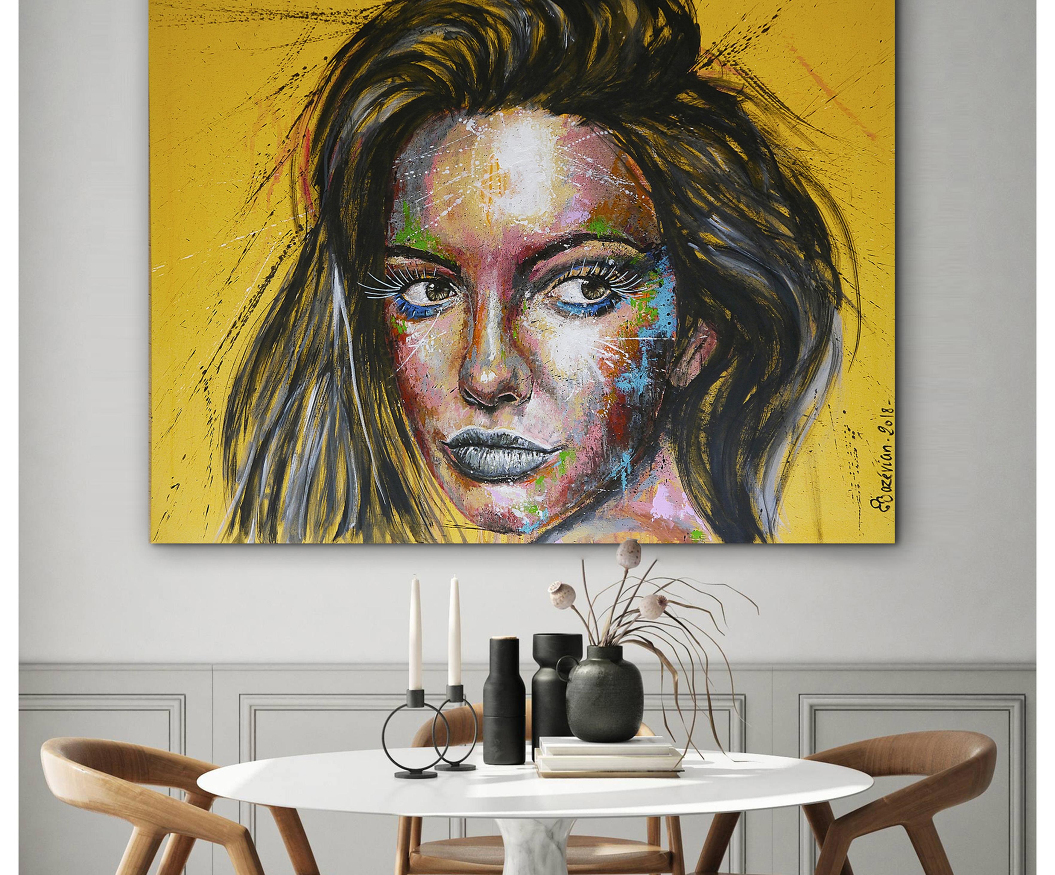 Ecole française - Portrait PachaMama Glósóli 008 - XXL - Chut Les Barbizons en vente 2