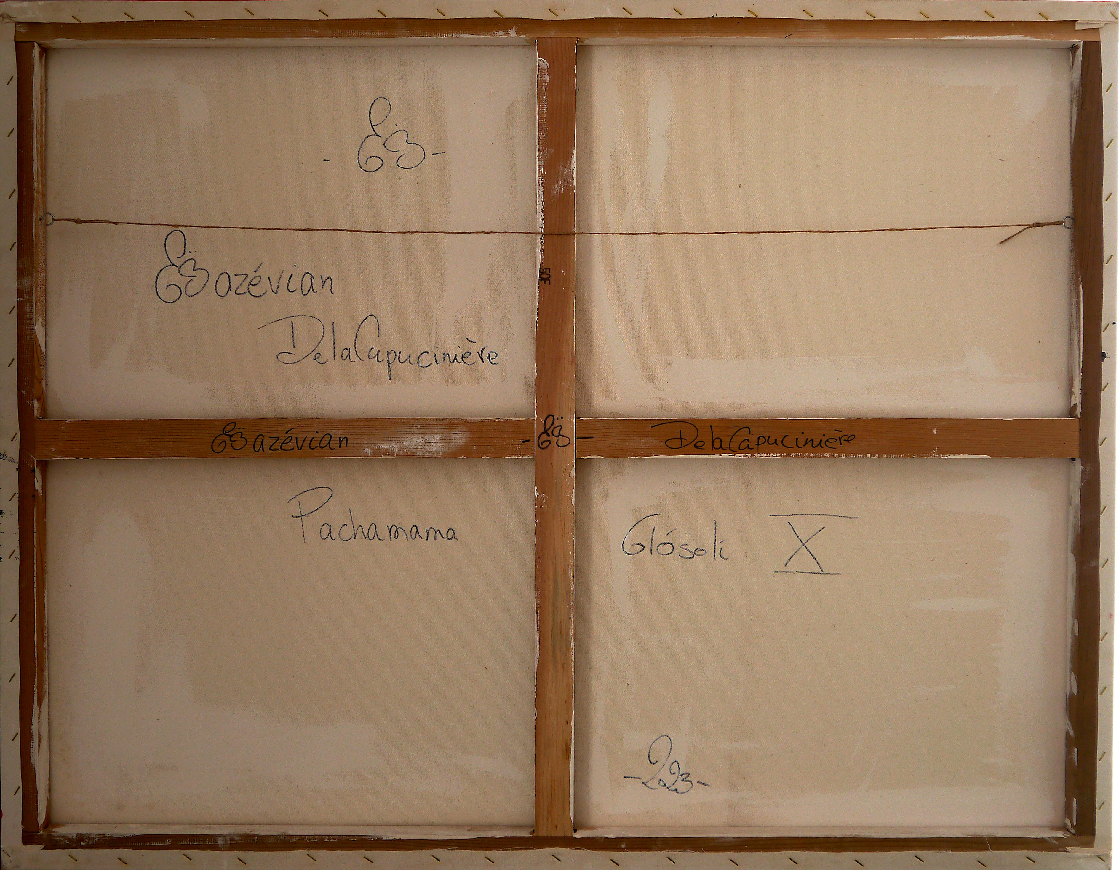 French School - Portrait PachaMama Glósóli X  XXL - Chut les Barbizons For Sale 3