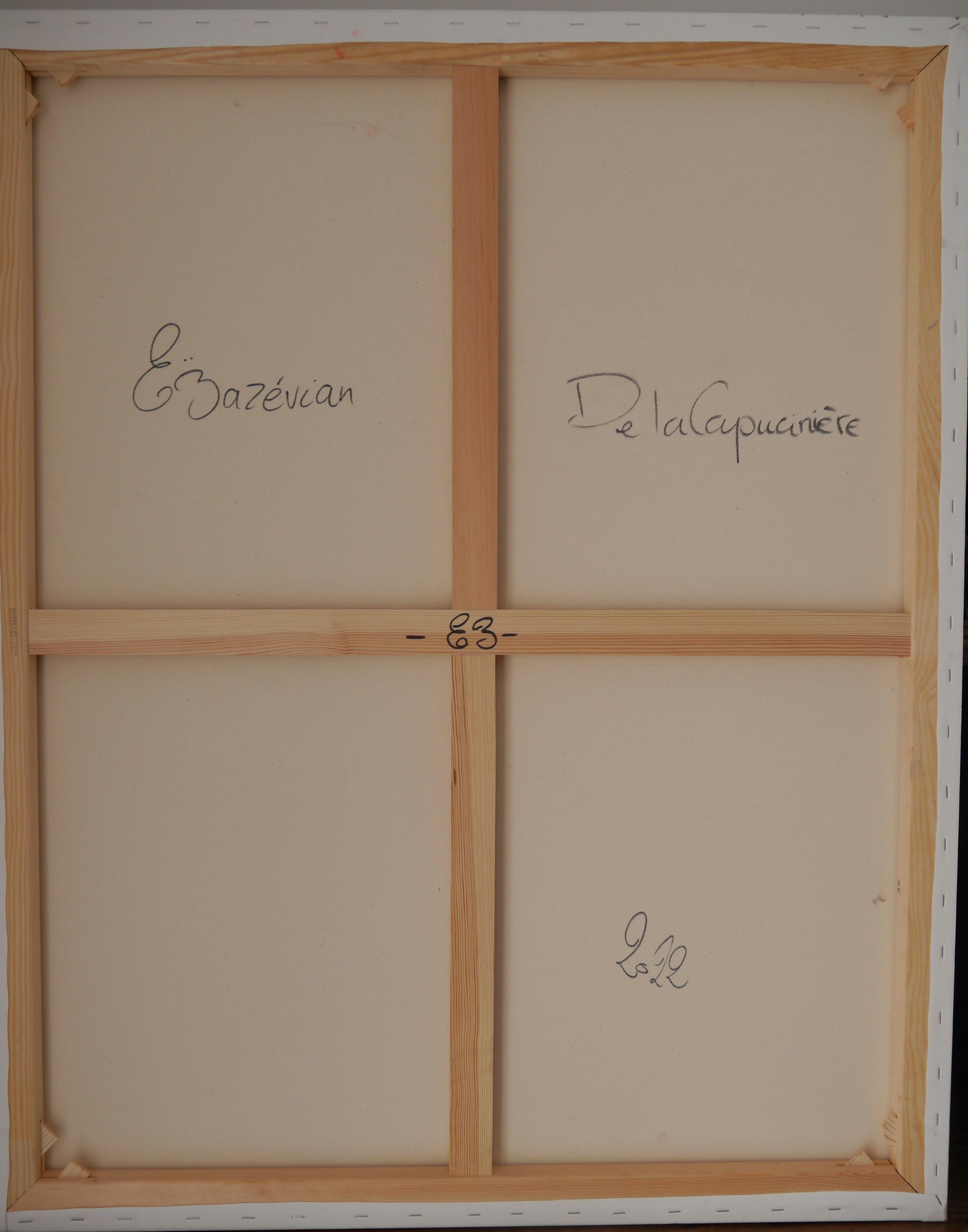Ecole française - PS 124 Le paradis ou l'enfer Chut Les Barbizons en vente 2