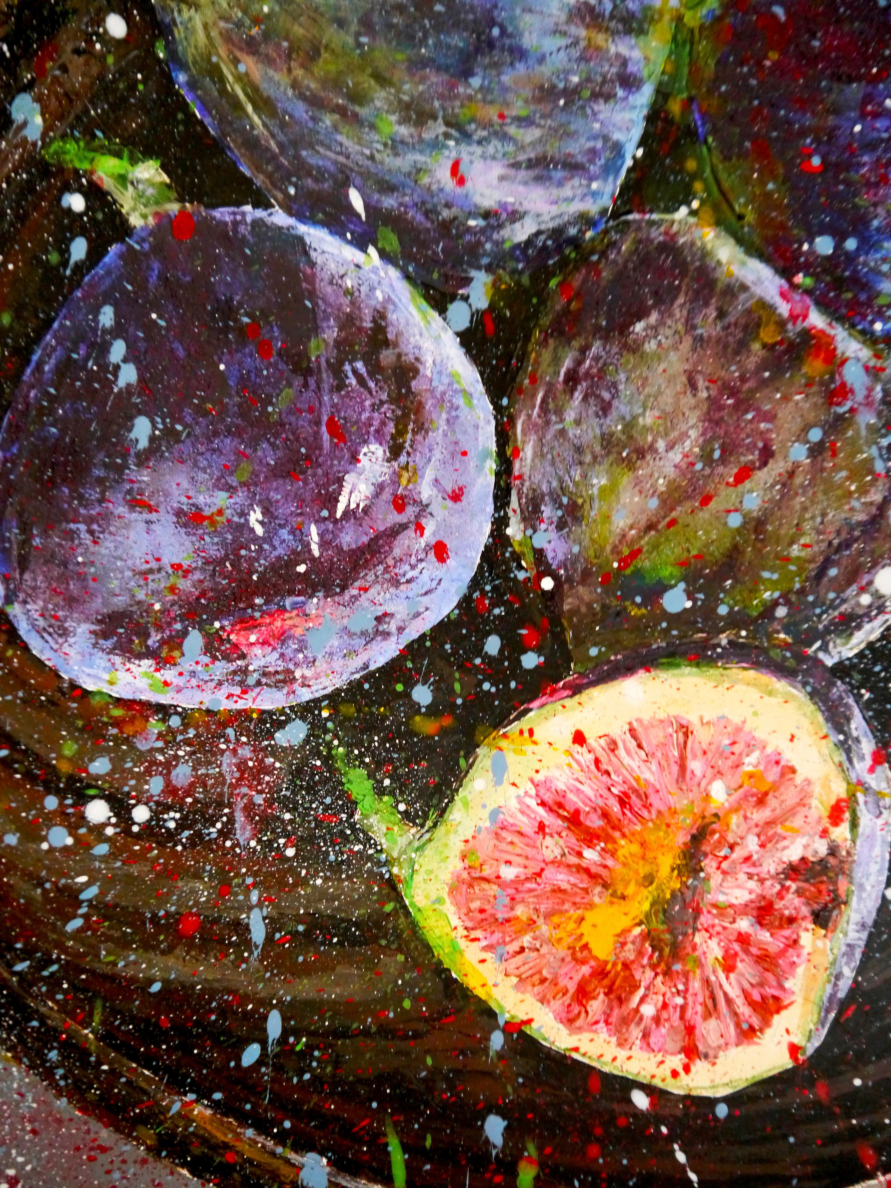 Still life painting - Figs Bowl Starwars

Structural analysis:
Drippings creates movement.

Technique: oil, acrylic, and ink on  cardboard canvas  40 x 40cm (15.75x15.75 inch)

》》R E A D Y -- T O -- H A N G《《


❶ → Original signed work. Certificate