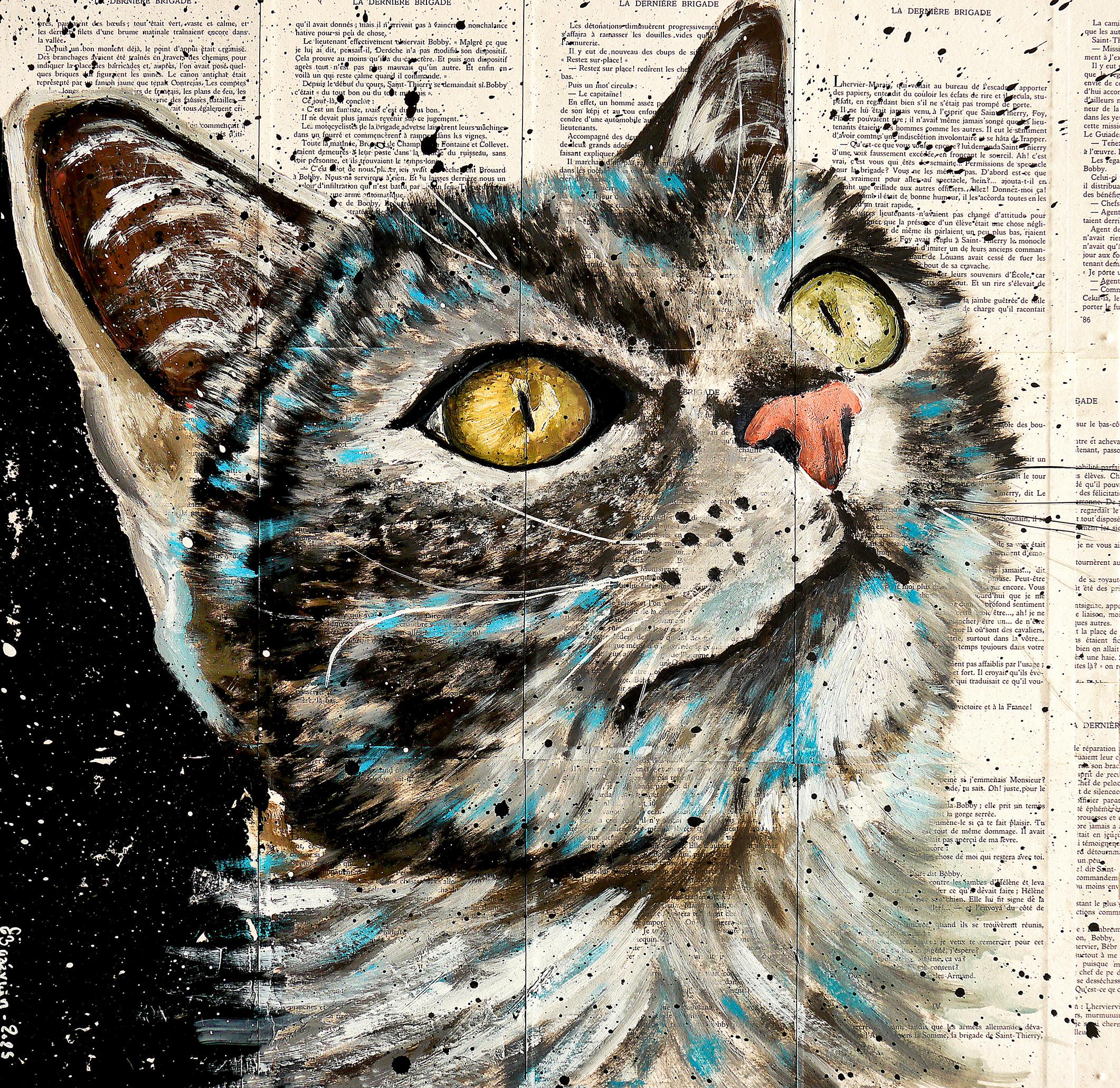 Bazevian DelaCapuciniere - Portrait Immobilis _ Cat For Sale at 1stDibs