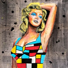 Used Portrait PS 214 Marylin Mondrian (Large)