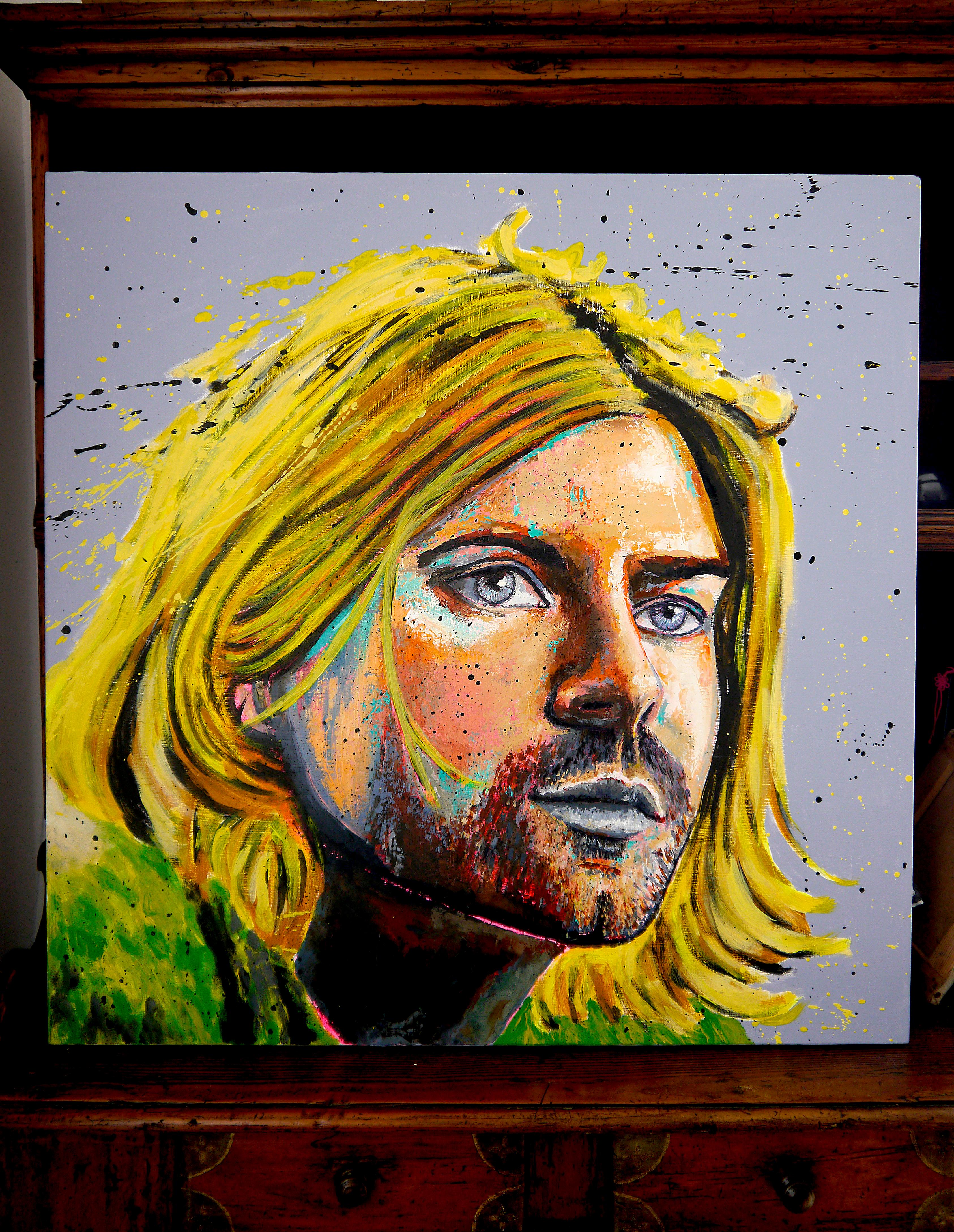 French School Continental Kurt Cobain Nirvana - Chut les Barbizons! im Angebot 7