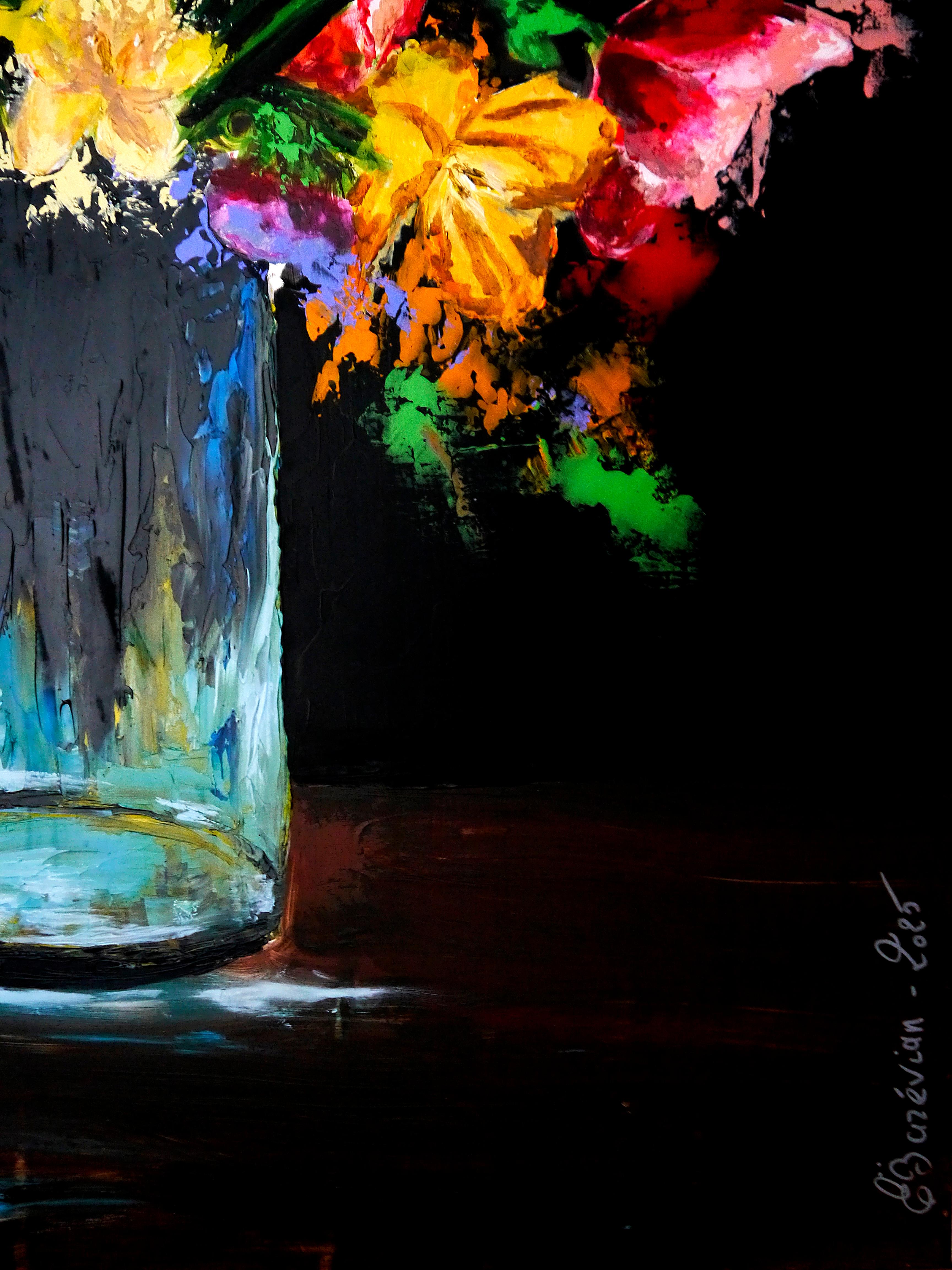 Blumen Starwars

Lebendiges Blumenstillleben

Technik: Öl, Acryl und Tusche auf Leinwand 70x50cm ■■ 27.6x19.7 inch

⏩》R E A D Y -- T O -- H A N G《⏪

🟢 → Original signiertes Werk. Mit Echtheitszertifikat.

🟢 → Schutz für den Versand (Sperrholz,