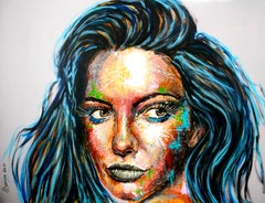 French School Pachamama Glosoli008 XXL - Chut les Barbizons! Oil Painting