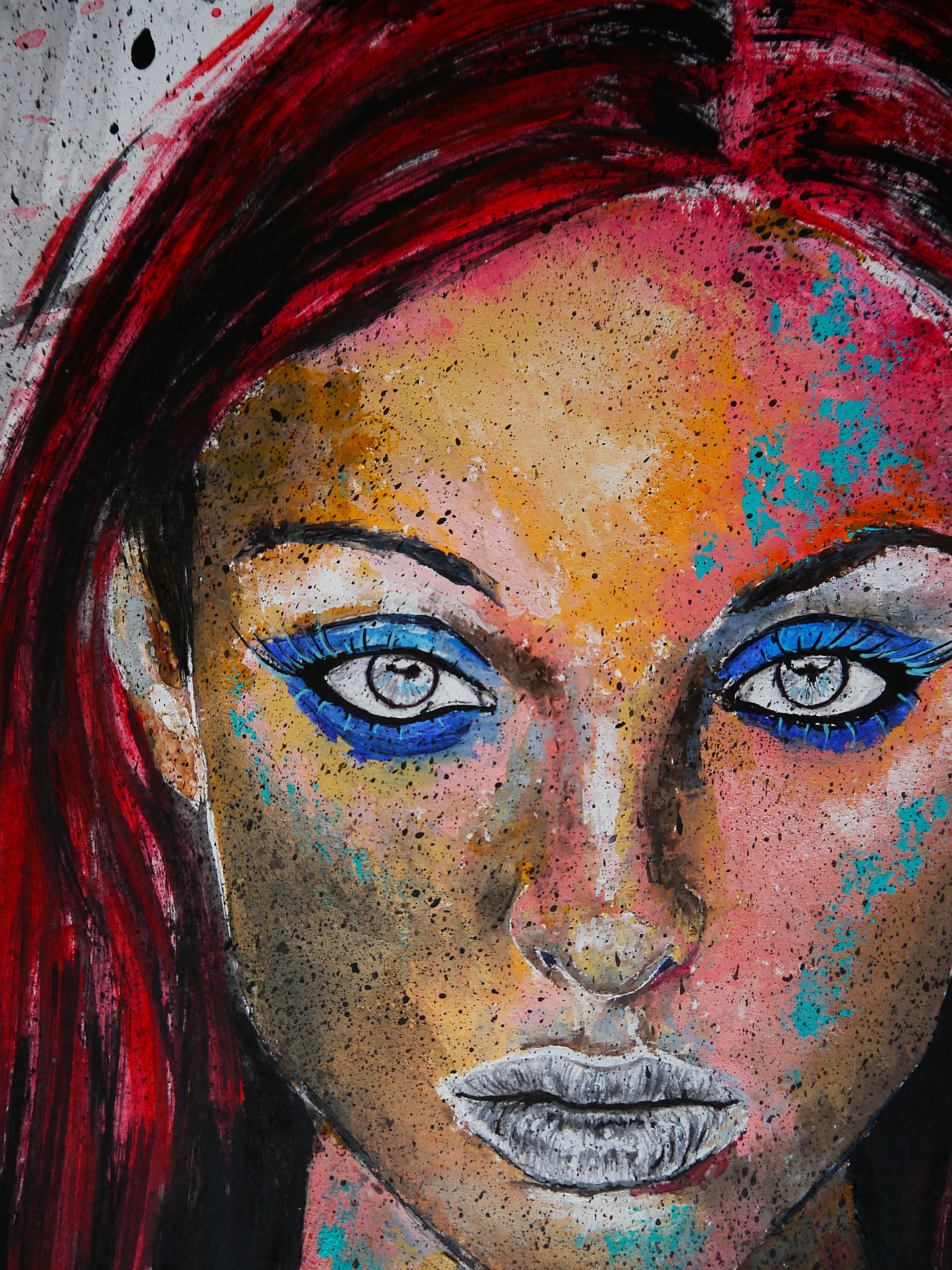 Französische Schule Post Synthetisch 102  Chut les Barbizons! – Painting von bazevian