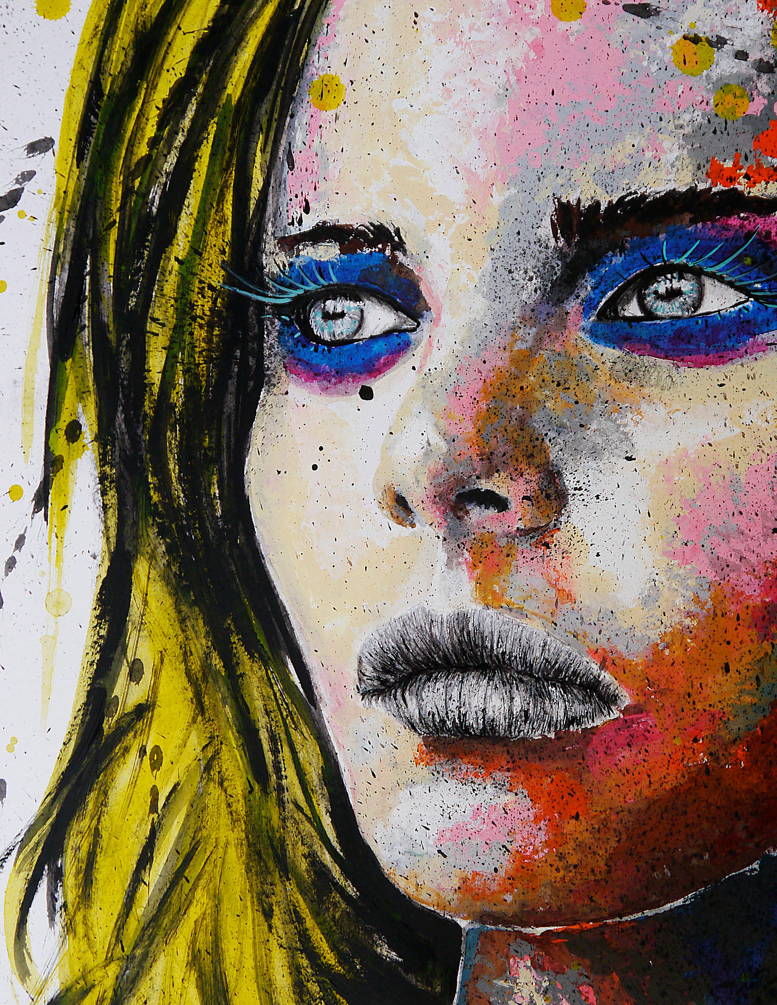 École française Post Synthetic 95  Chut les Barbizons ! - Painting de bazevian