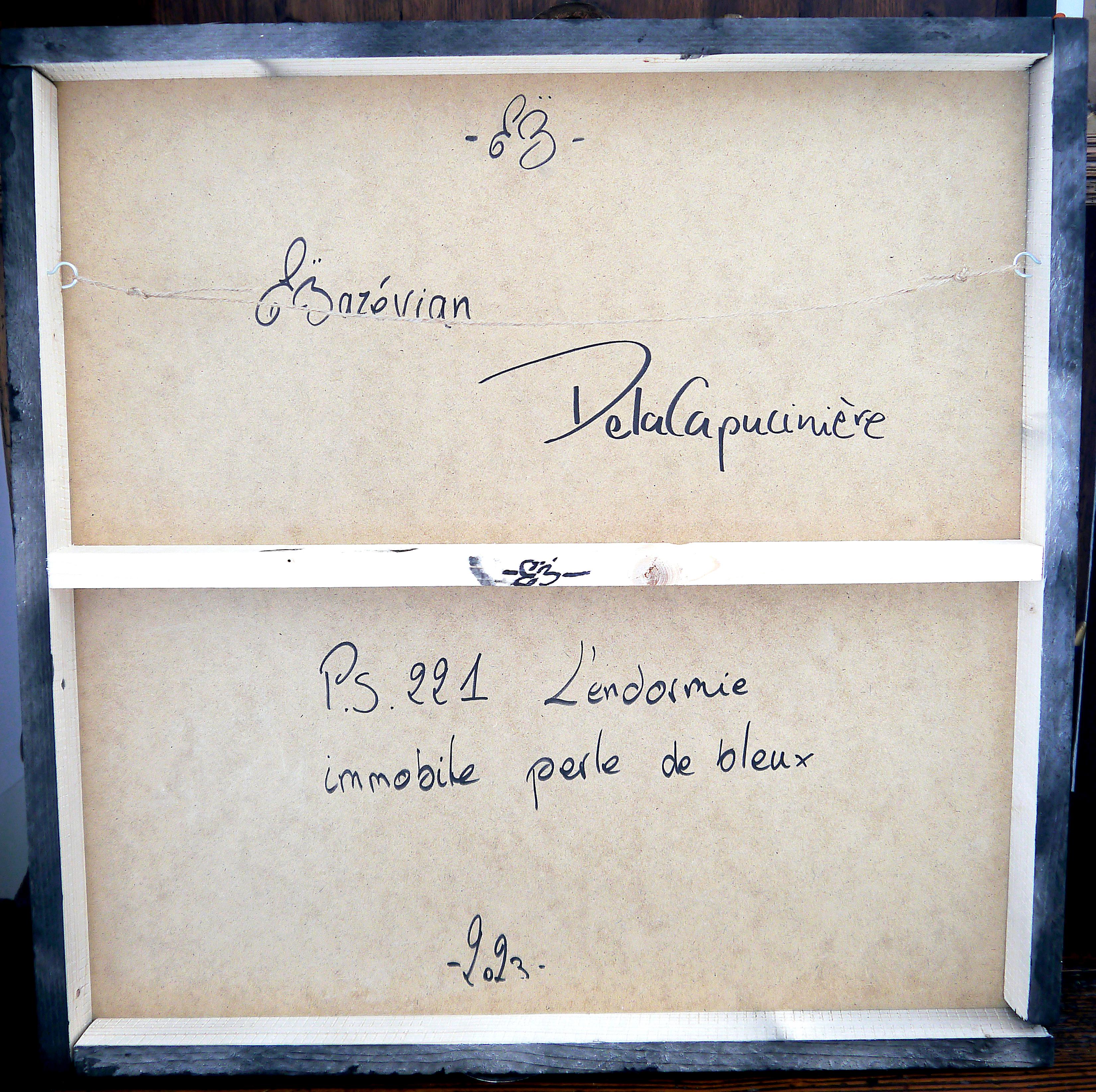 L'endormie immobile perle - Escuela de francés  Impresionista - Street Art - Pop 221 en venta 3
