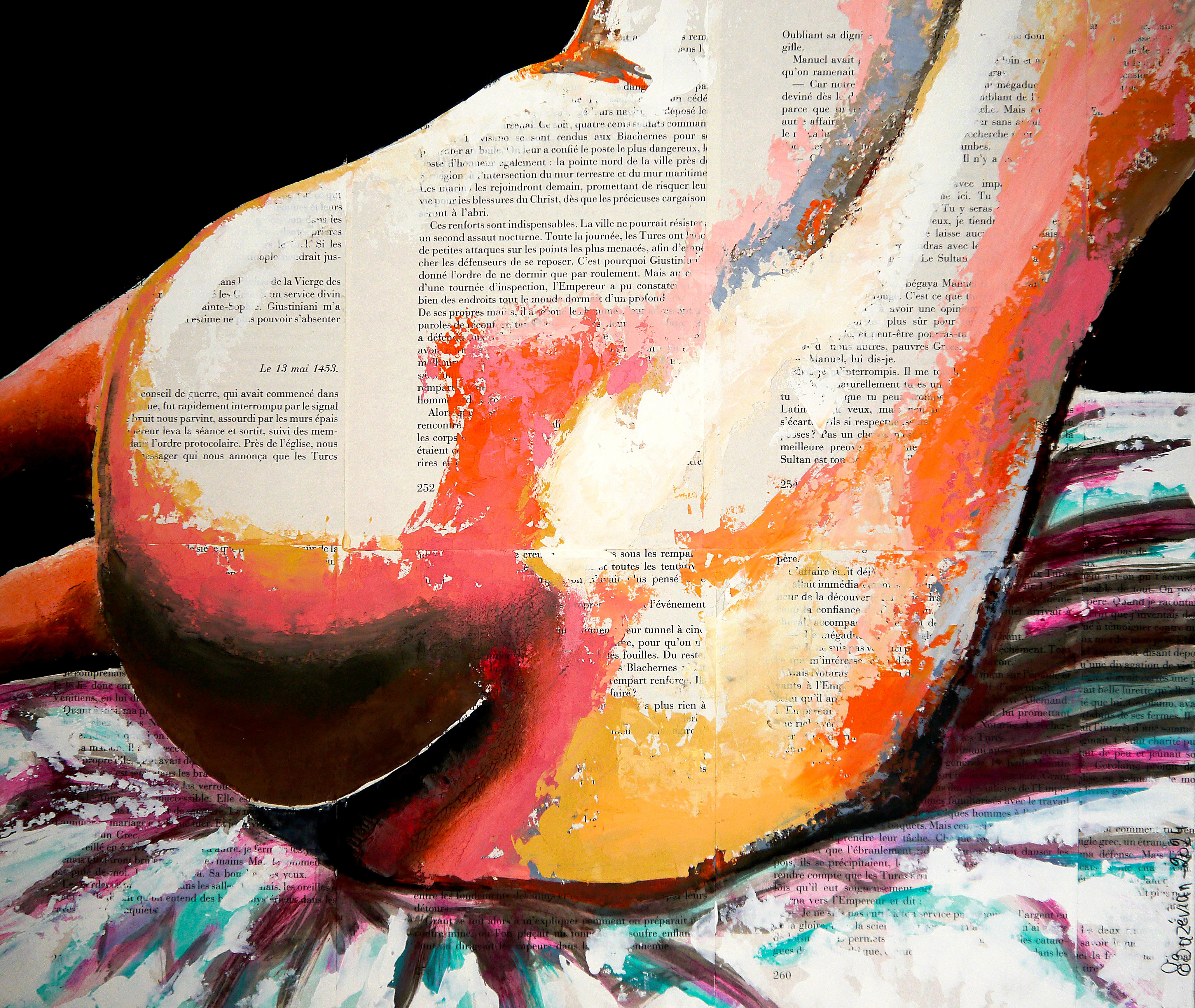Ritratto Contrebasse d'ingres Scuola francese Impressionista Pop 243 PRONTO DA APPENDERE - Painting Tonalismo di bazevian
