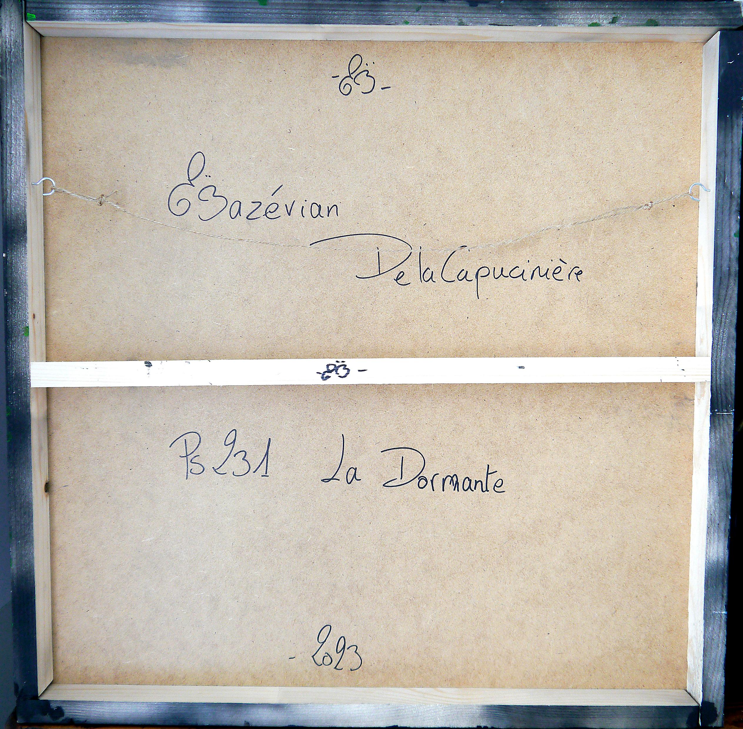 Ritratto La Dormante Scuola Francese Impressionista Pop 231 PRONTO DA APPENDERE in vendita 3