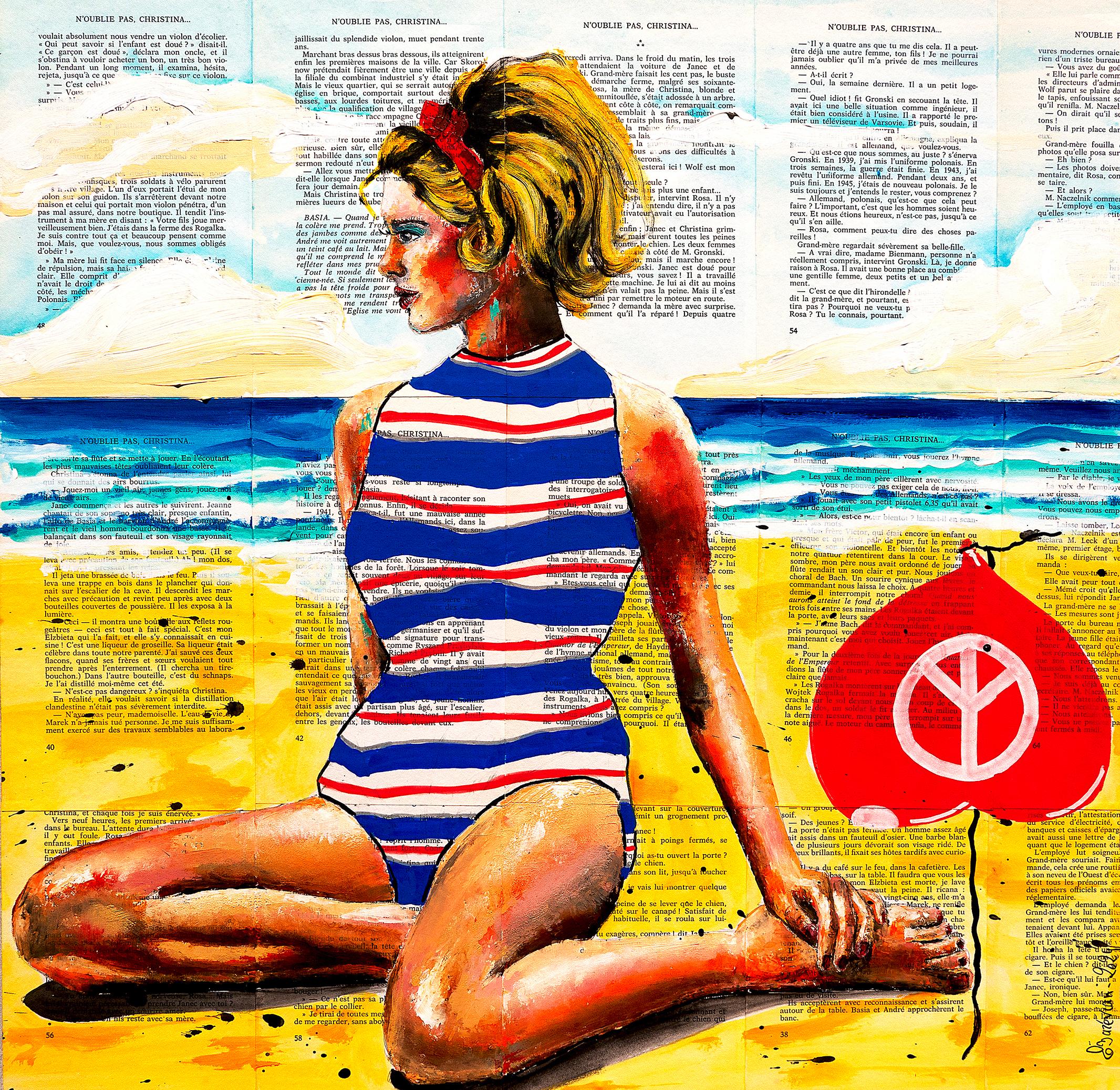 Ritratto Ou veux tu que je... Scuola francese impressionista Pop 246 PRONTO DA APPENDERE - Painting di bazevian