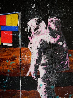 A Space Apollo Mondrian Französische Schule Impressionist Pop
