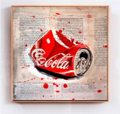 Still life - FRENCH SCHOOL - Coke - Coca Cola Chut les Barbizons!