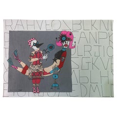 Bazooka Joe Untitled Acrylic on Paper