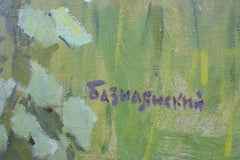 In the Kyiv Region, Landscape Painting, Oil on Canvas, 1980