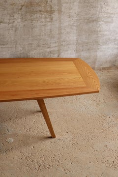 BB Dining Table, Solid Oak, Large, Elegant Handmade and Designed by Tomaz Viana