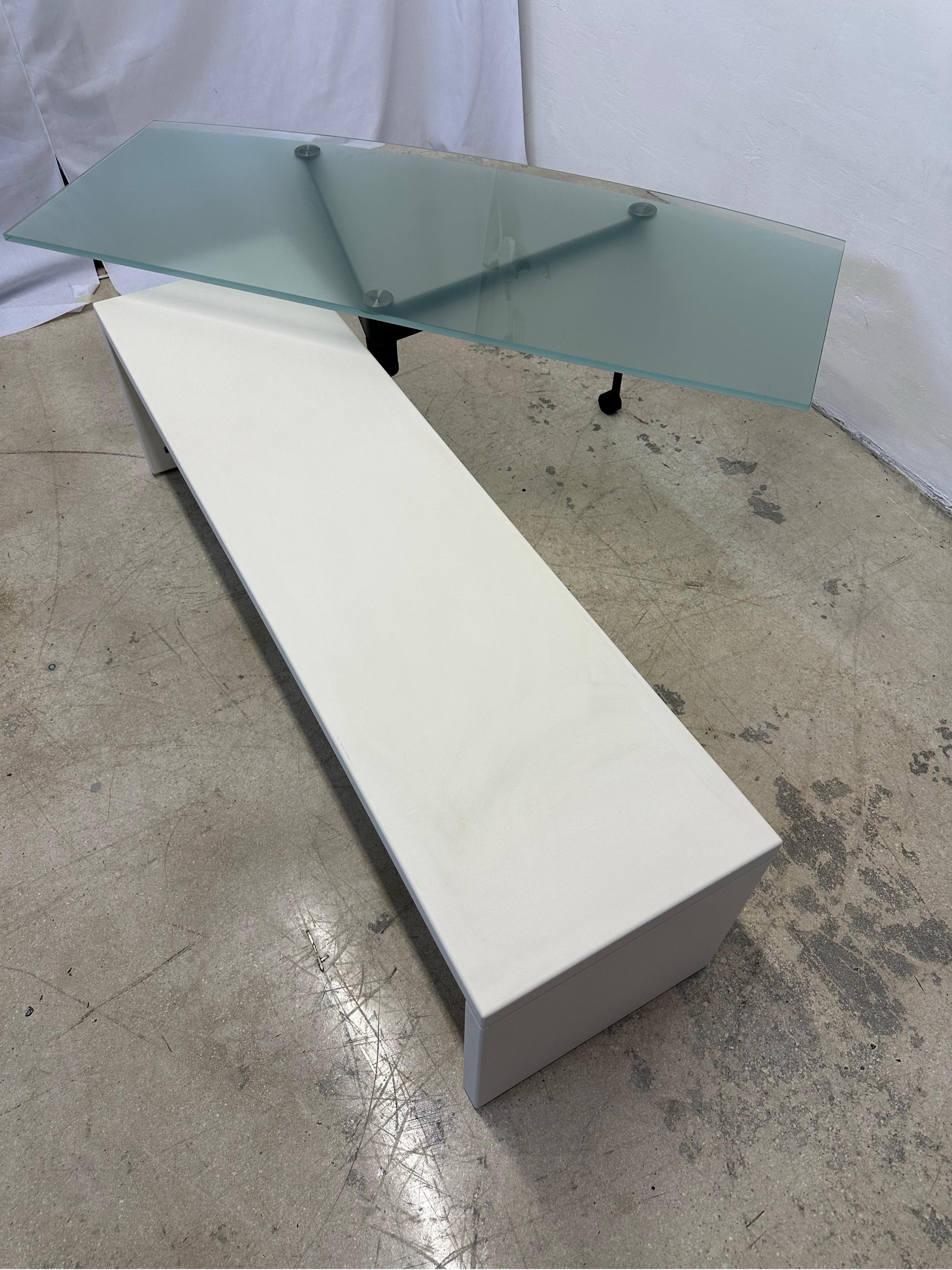 Table basse rotative 360 degrés B&b Italia, années 1990 en vente 6