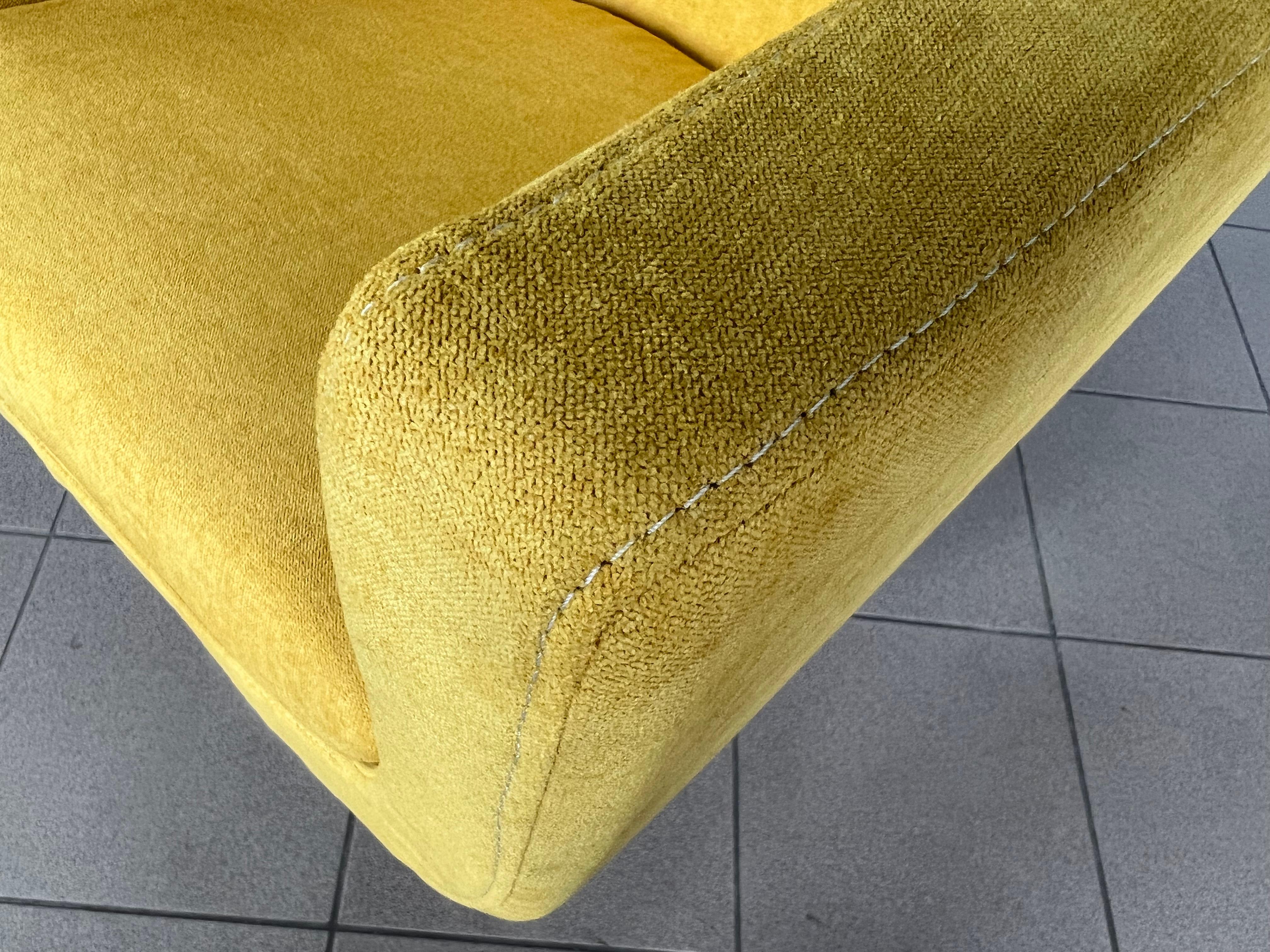B&b Italia 360 Degrees Rotatable Tulip Model Yellow Armchairs by Jeffrey Bernett 9