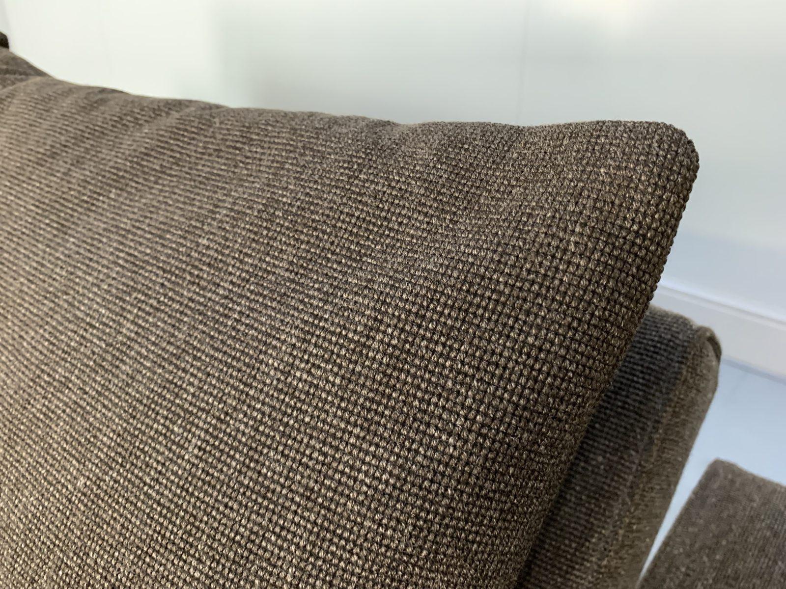B&B Italia Andy '13 2-Sitz Sofa - In Dunkelbraunem Stoff im Angebot 3