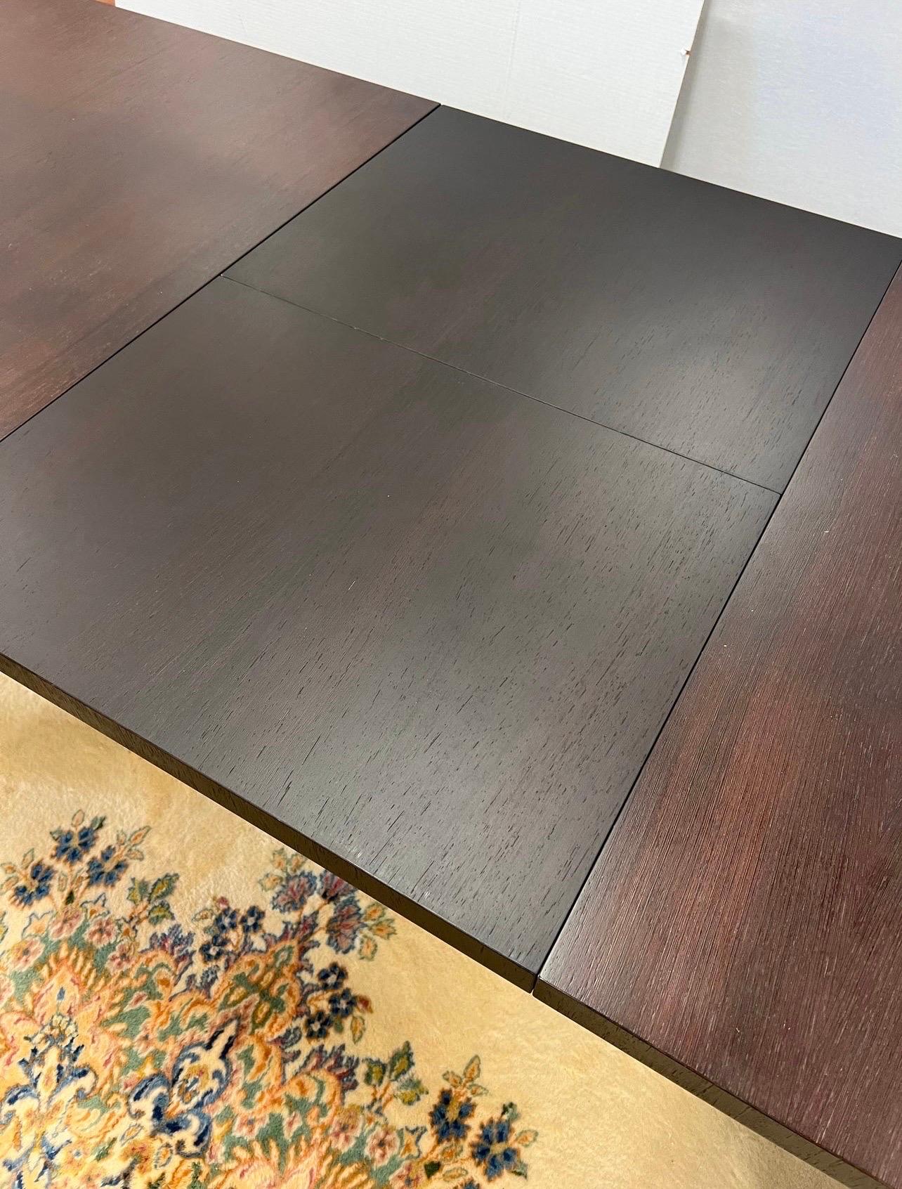 Italian B&B Italia Antonio Citterio Signed Expandable Dining Table
