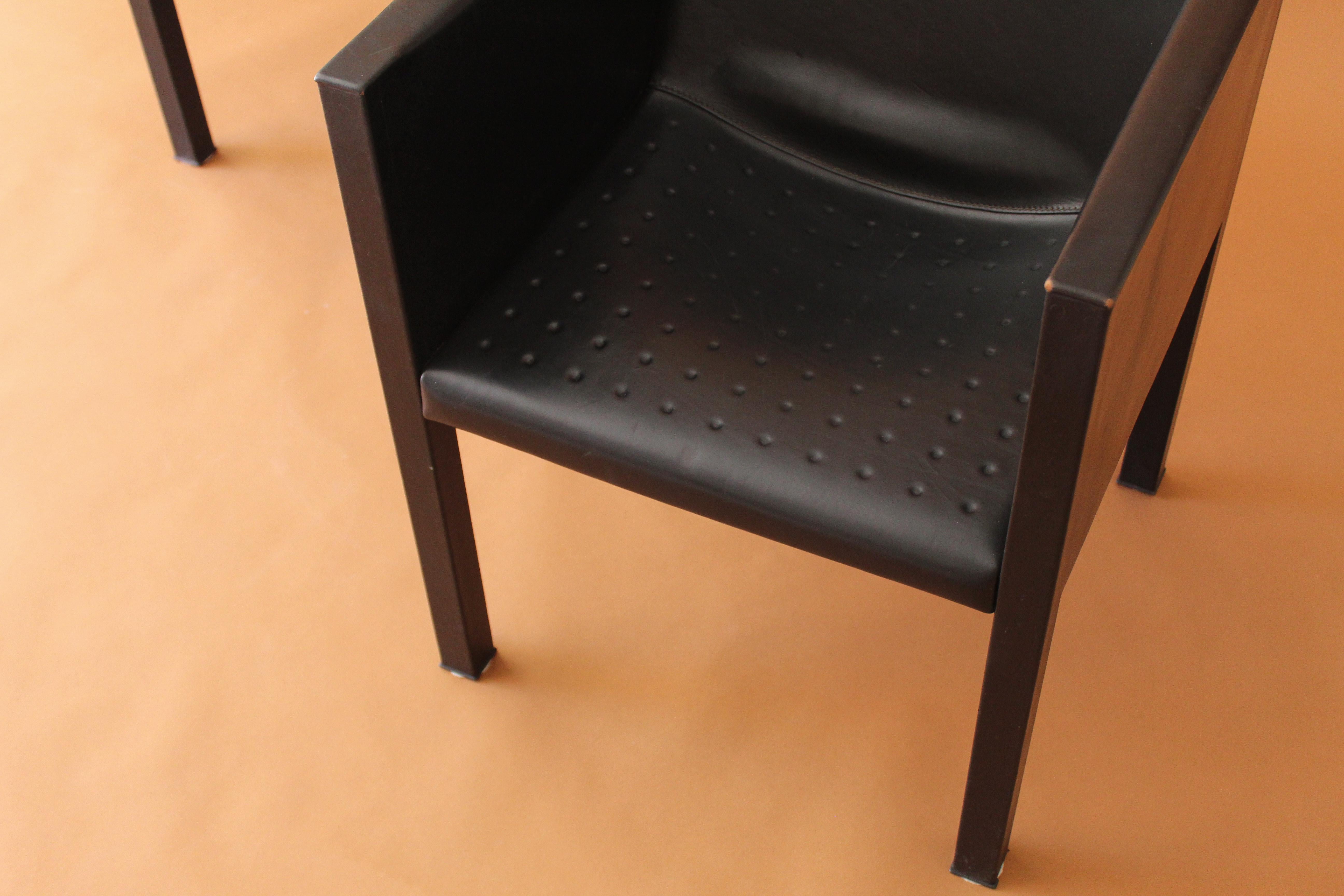 B&B Italia Arm Chairs Attributed to Mario Bellini 7